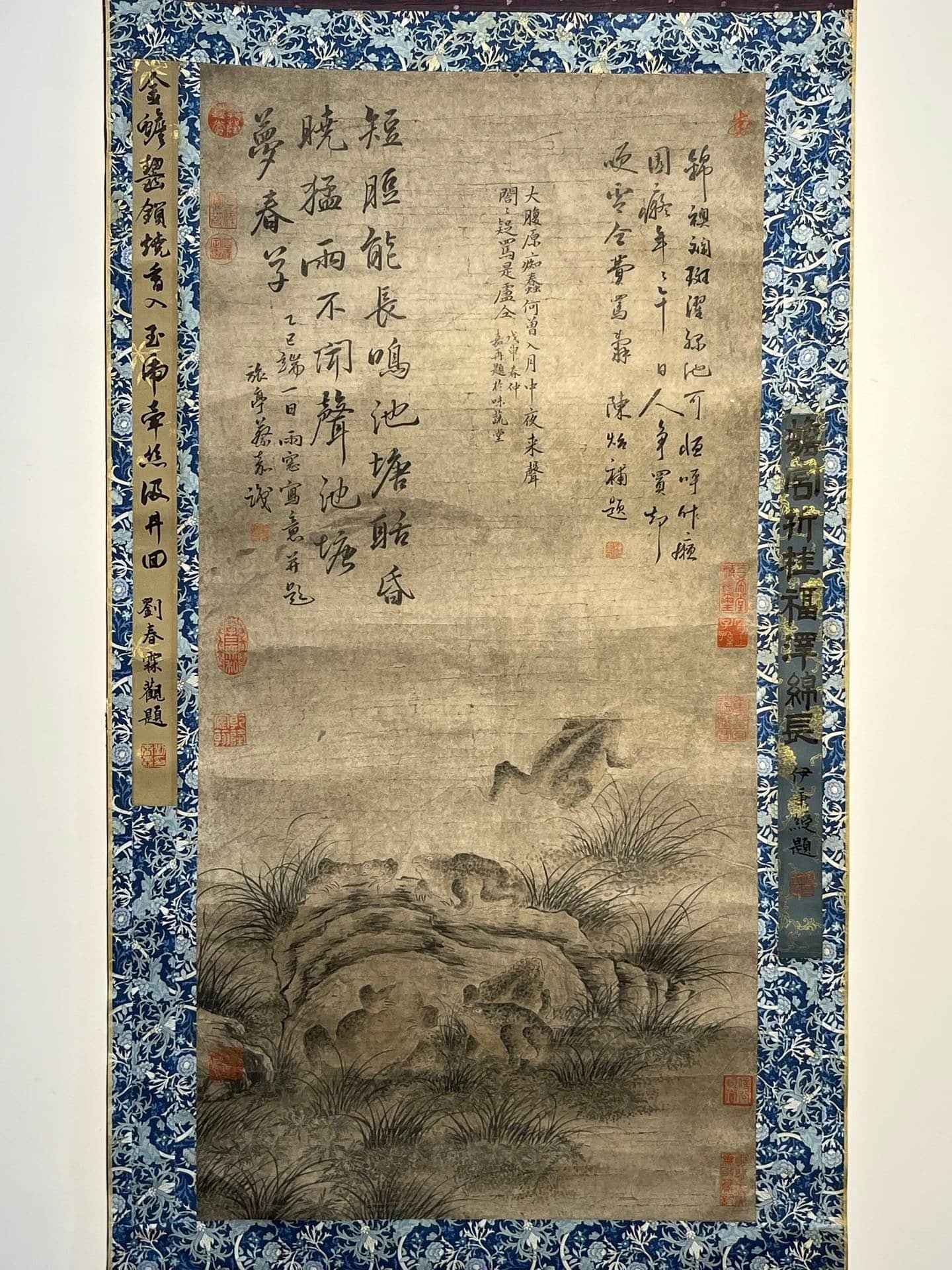 Chinese scroll painting Cai Jiaqing