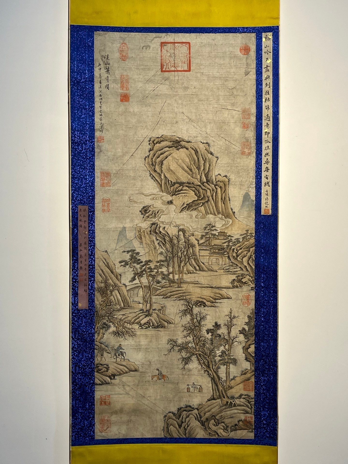 Chinese scroll painting Shangguan Zhou