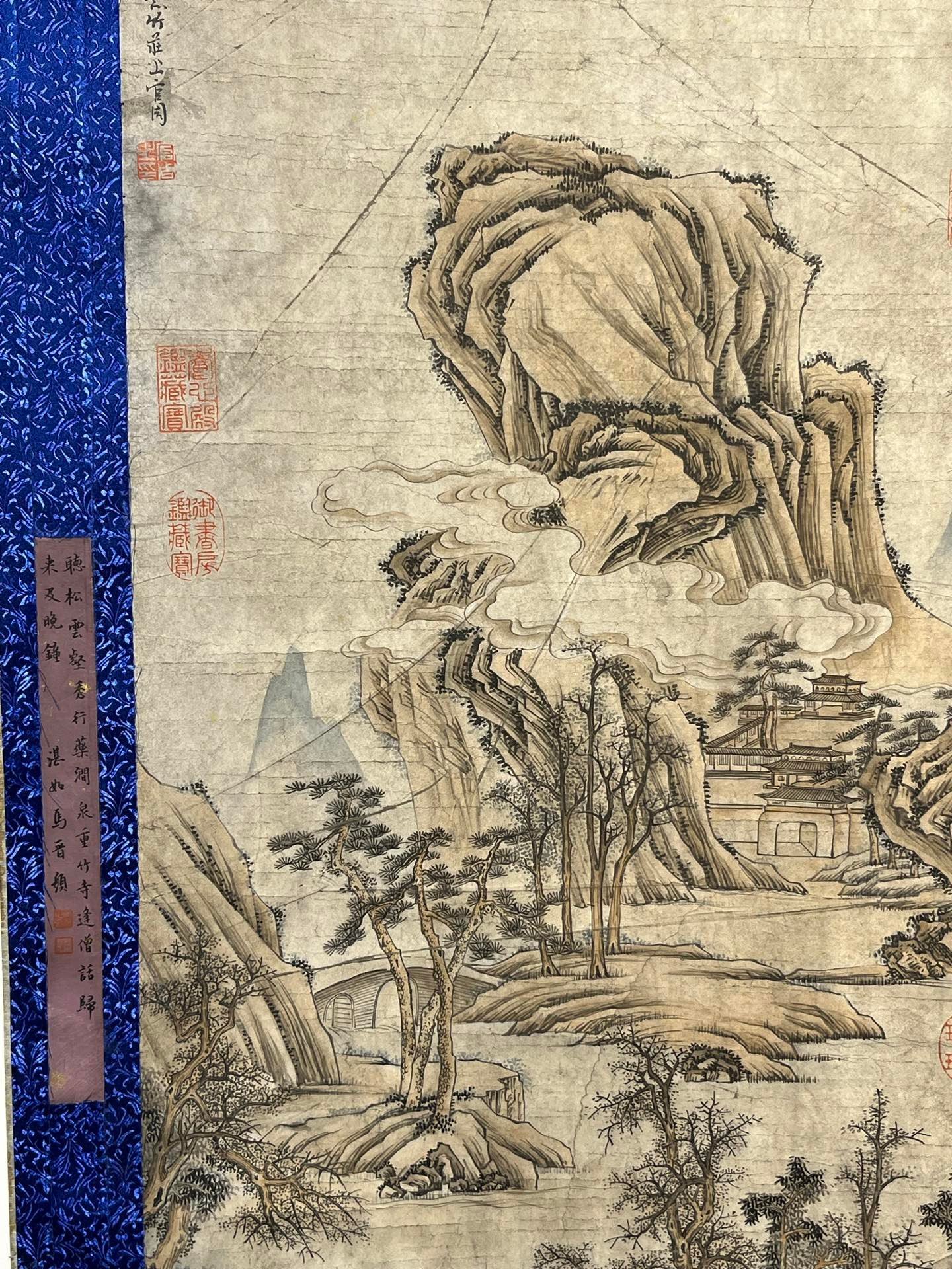 Chinese scroll painting Shangguan Zhou