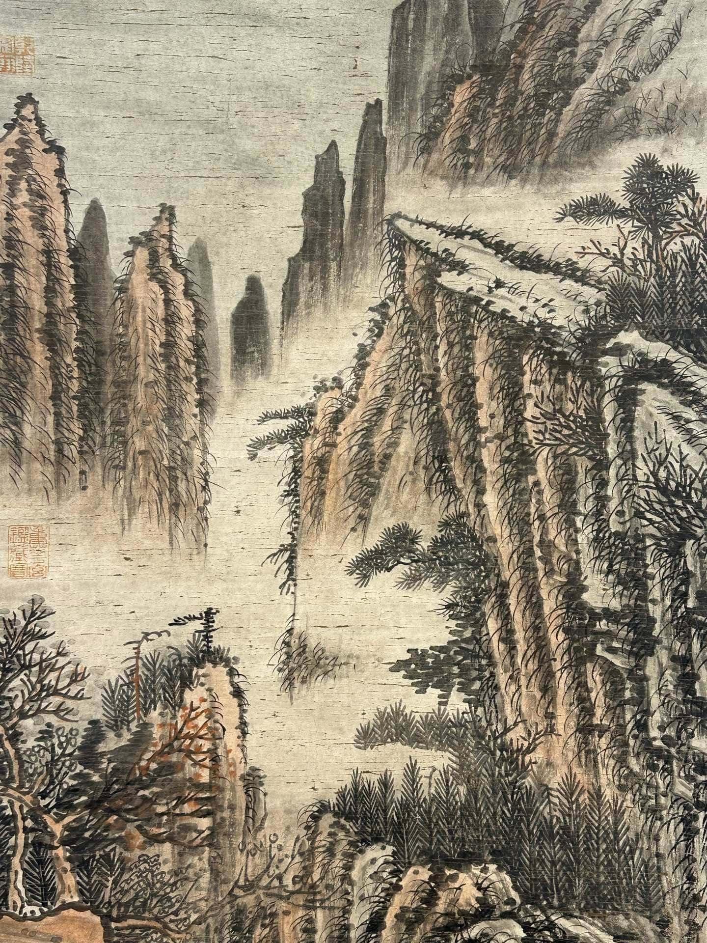 Chinese scroll painting Shi Tao