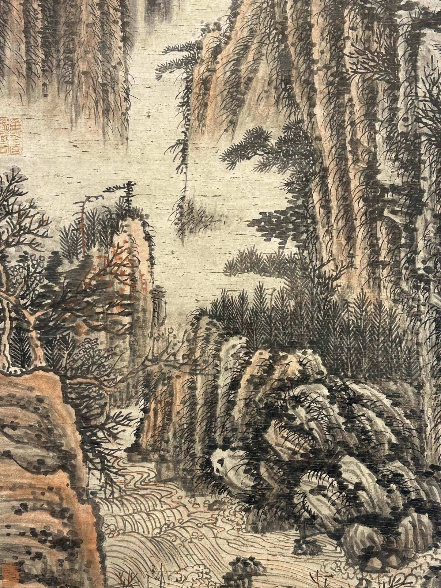 Chinese scroll painting Shi Tao