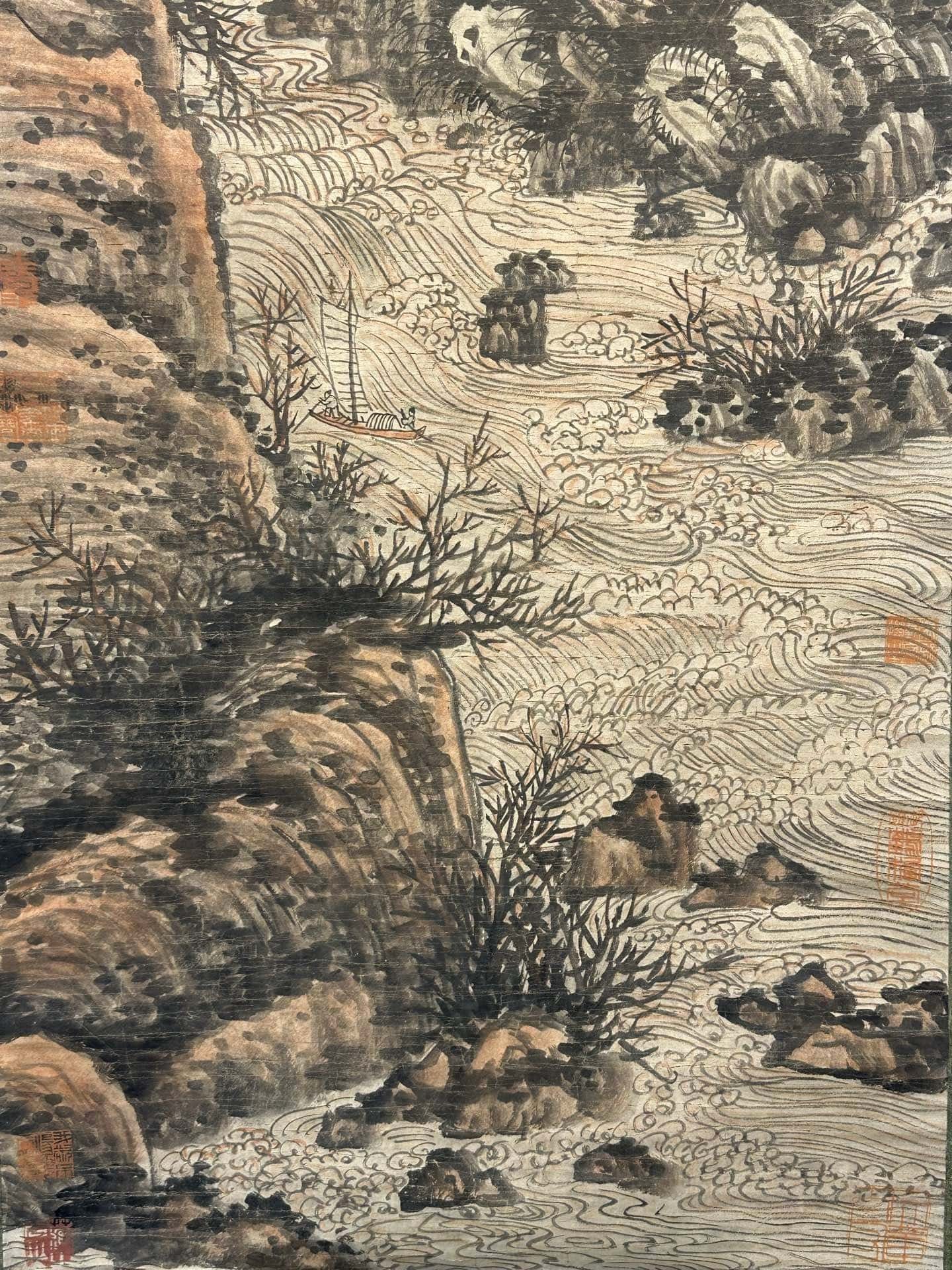 Chinese scroll painting Shi Tao