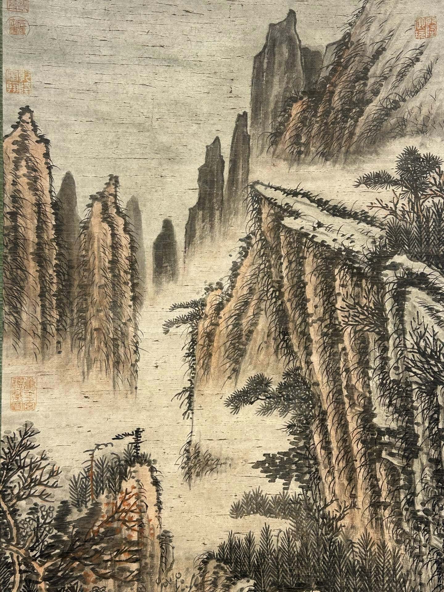 Chinese scroll painting Shi Tao