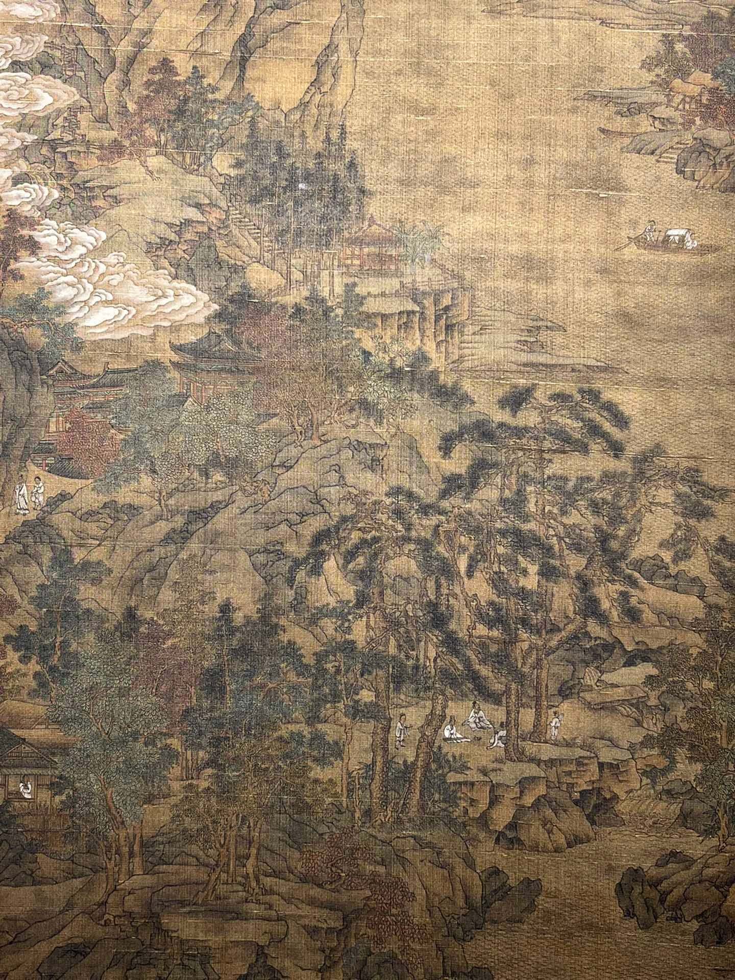 Chinese scroll painting Liu Songnian