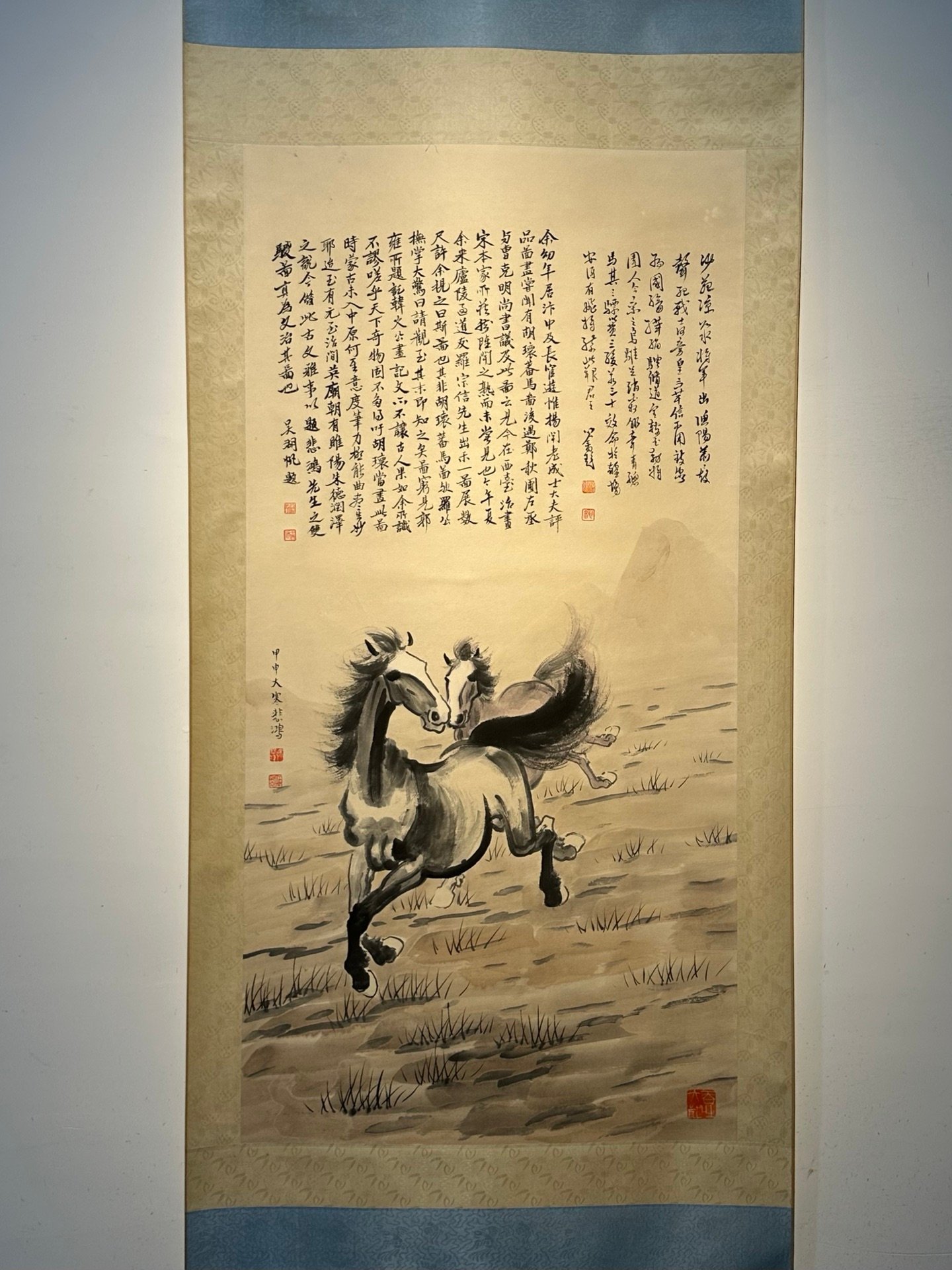 Chinese scroll painting Xu Beihong