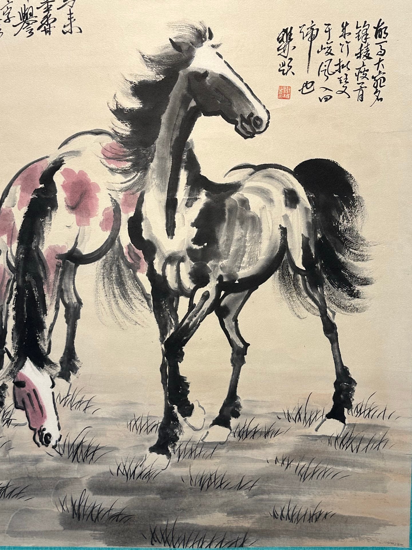 Chinese scroll painting Xu Beihong