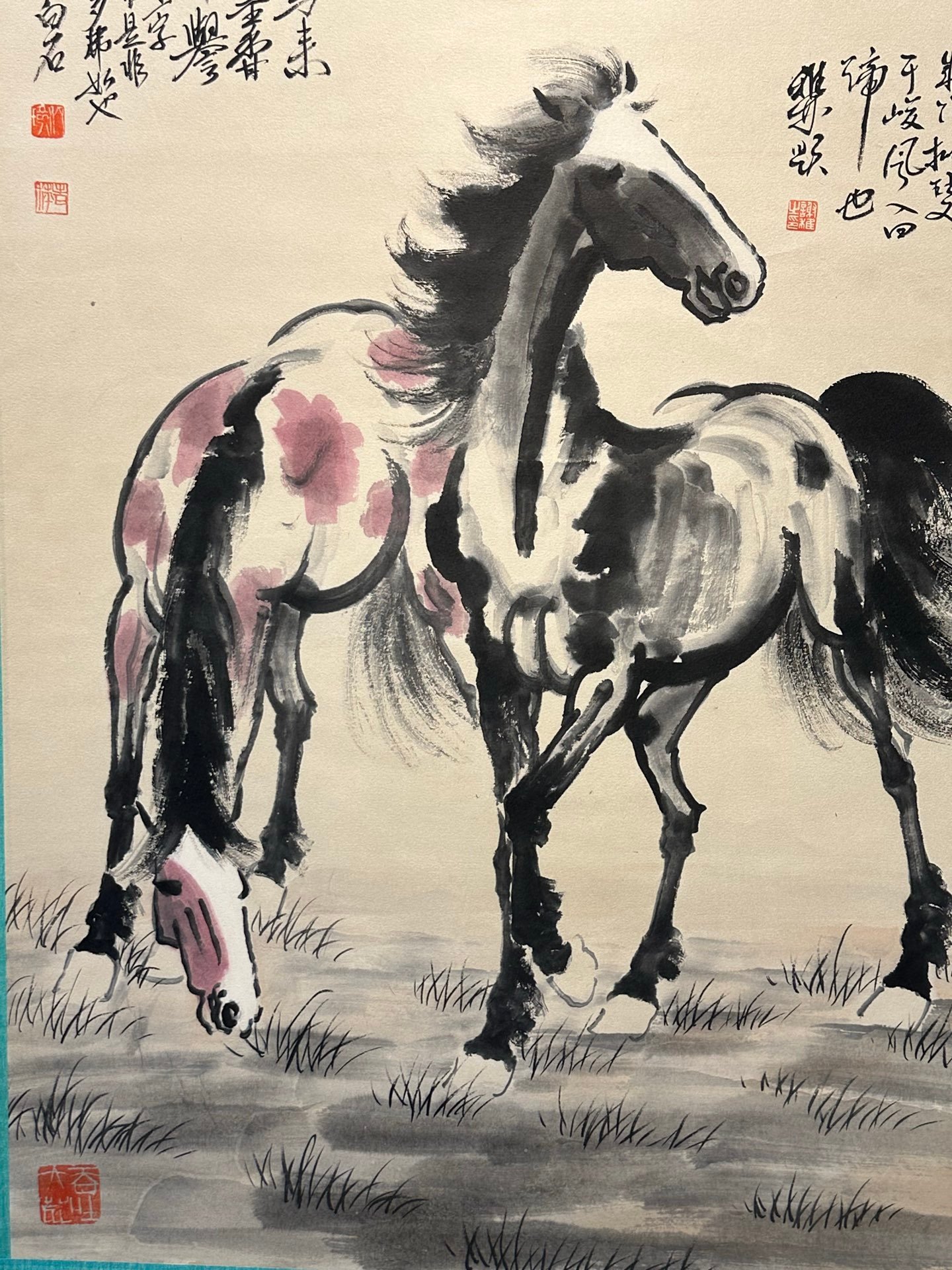 Chinese scroll painting Xu Beihong