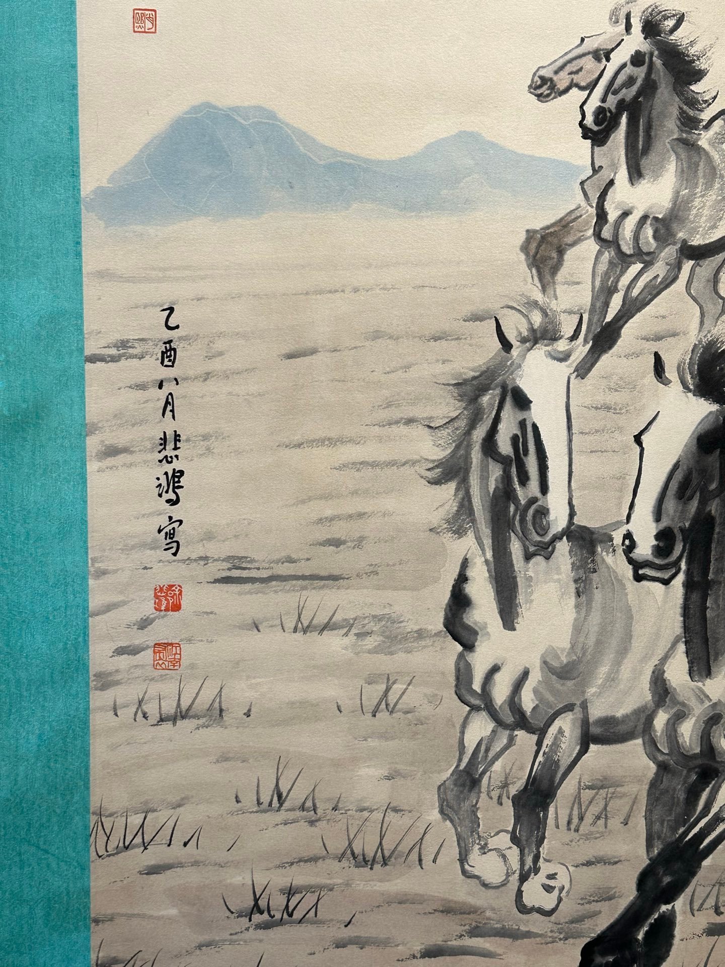 Chinese scroll painting Xu Beihong
