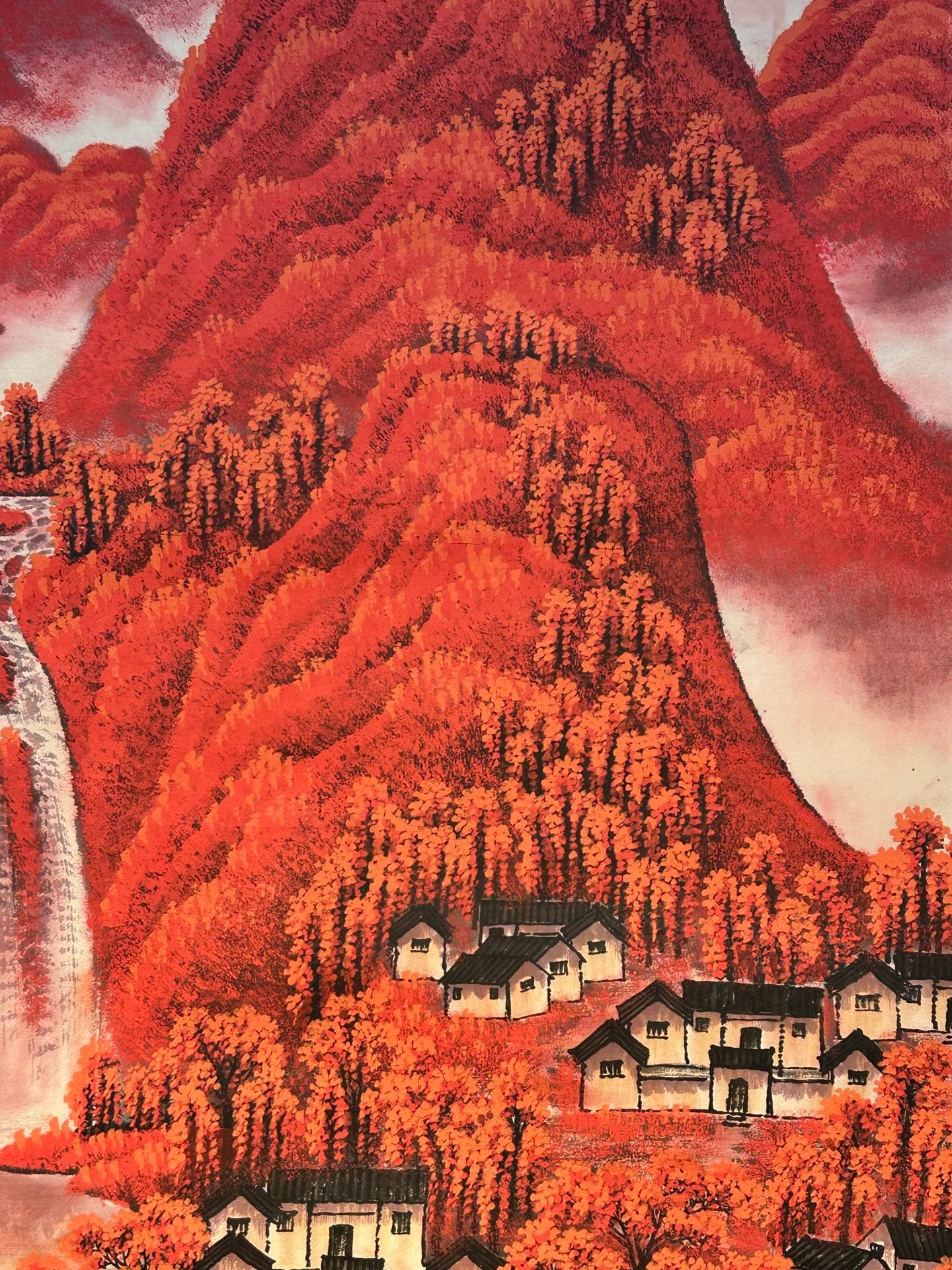 Chinese scroll painting Li Keran