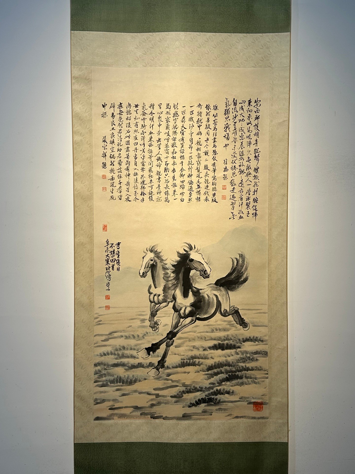 Chinese scroll painting Xu Beihong