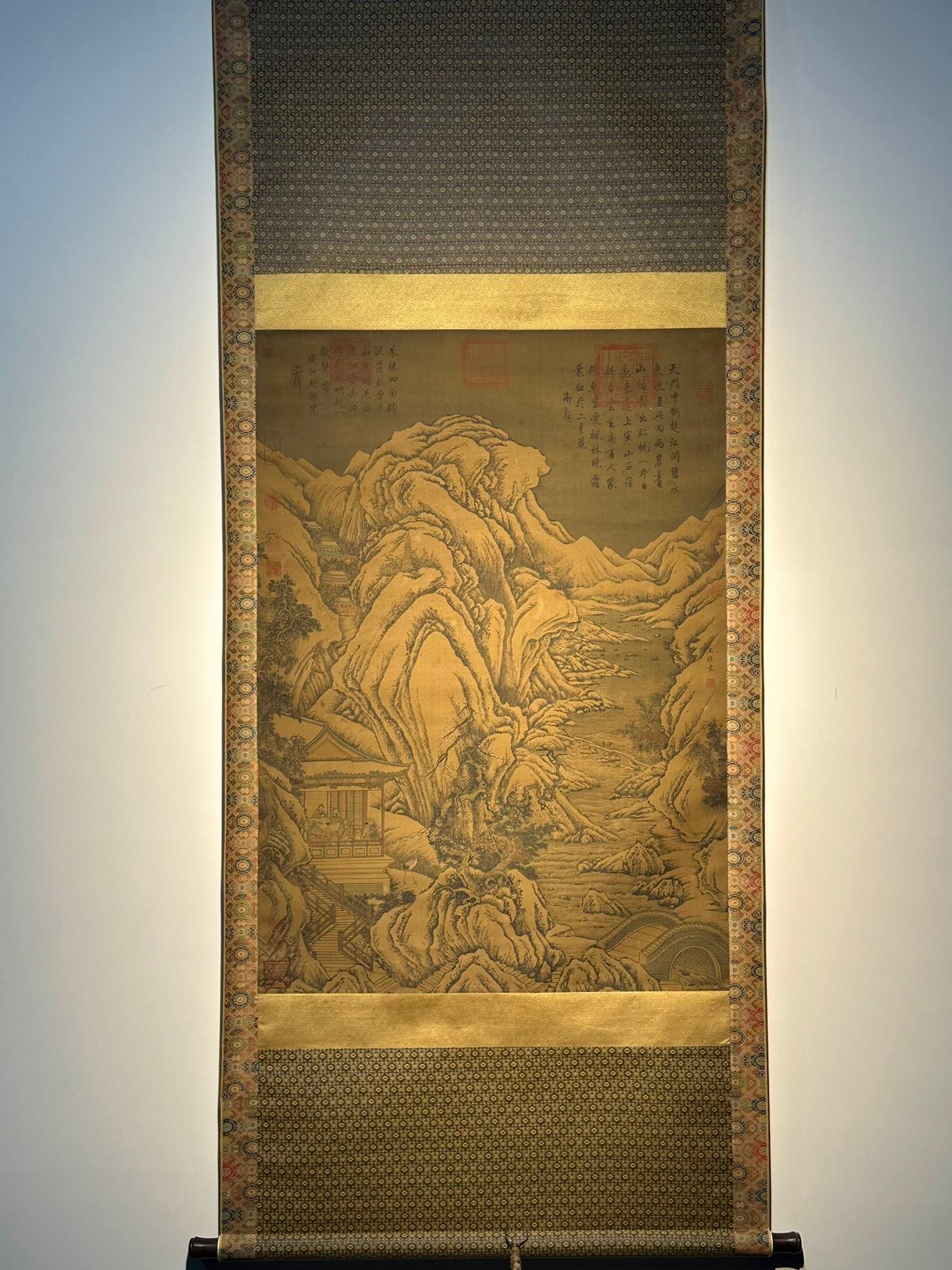 Chinese scroll painting Wang Wei