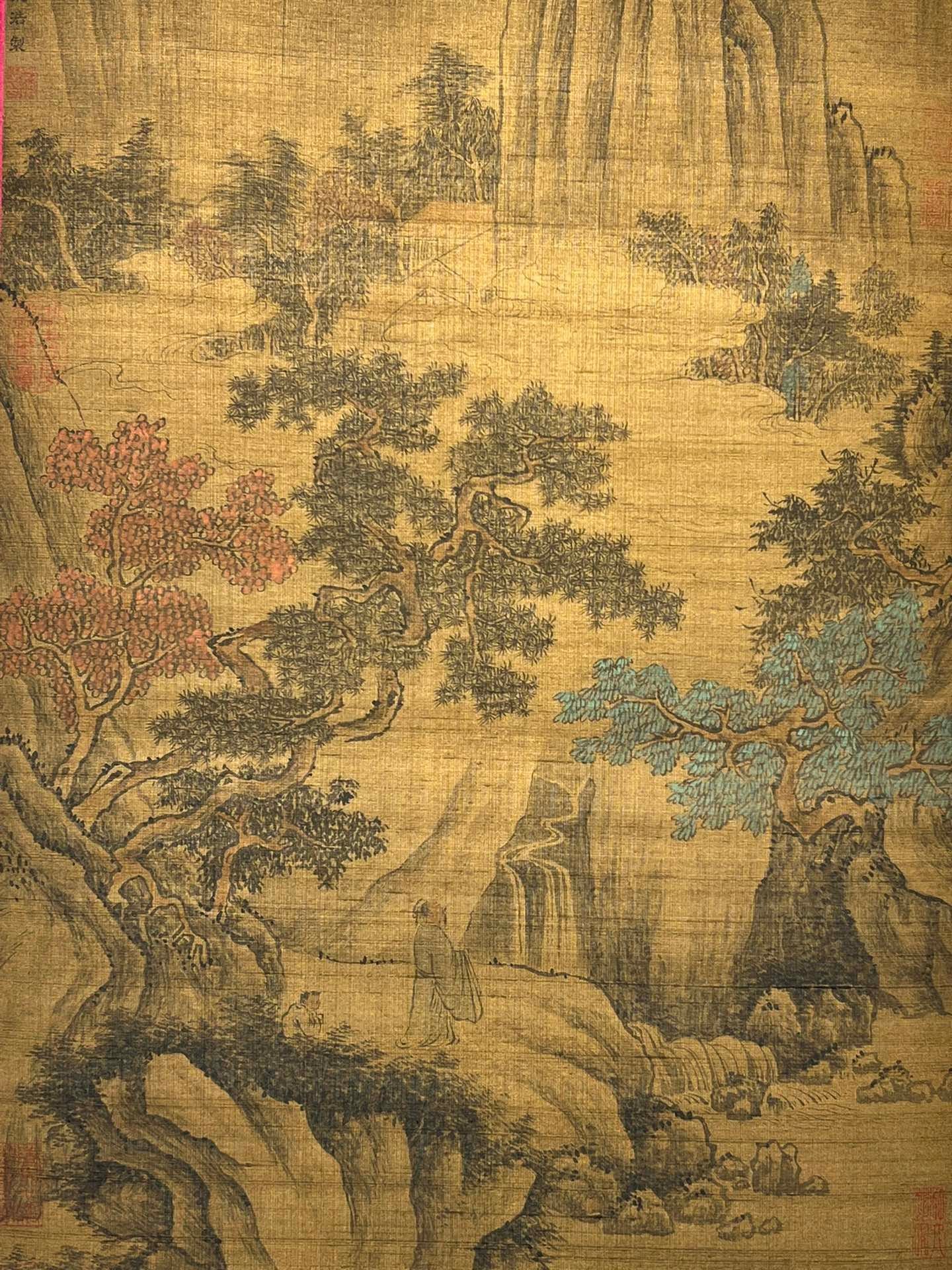 Chinese scroll painting Jing Hao