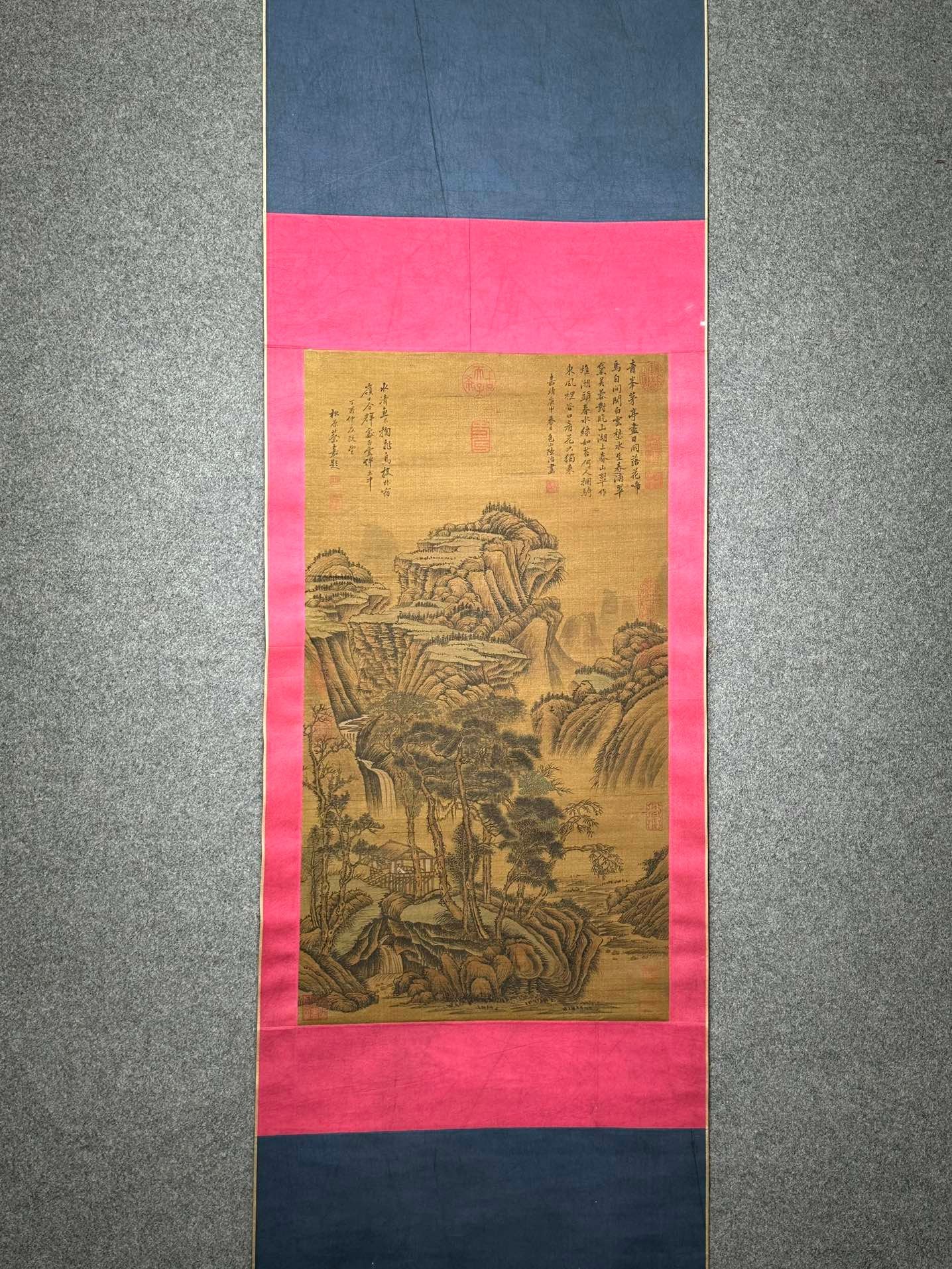 Chinese scroll painting Lu Zhi