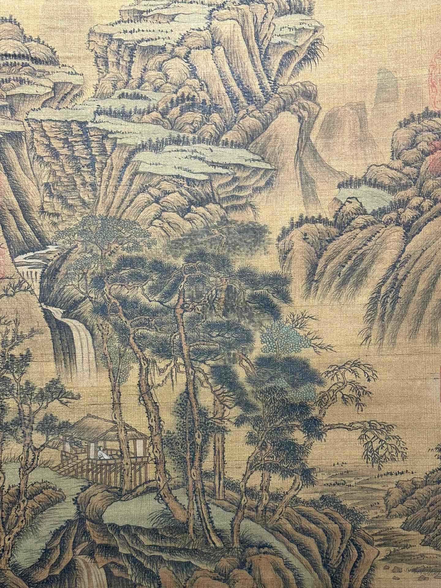 Chinese scroll painting Lu Zhi