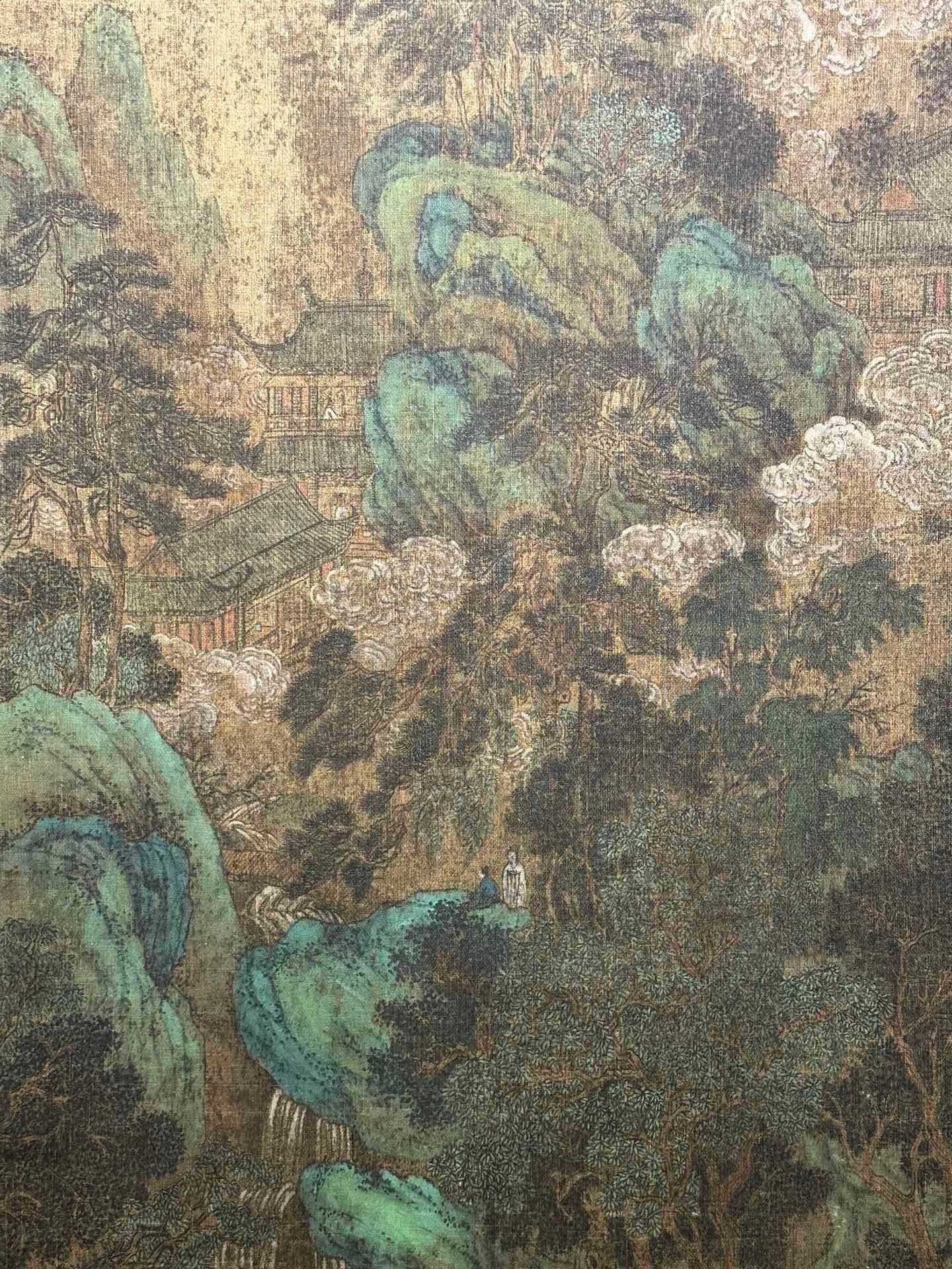 Chinese scroll painting Li Sixun