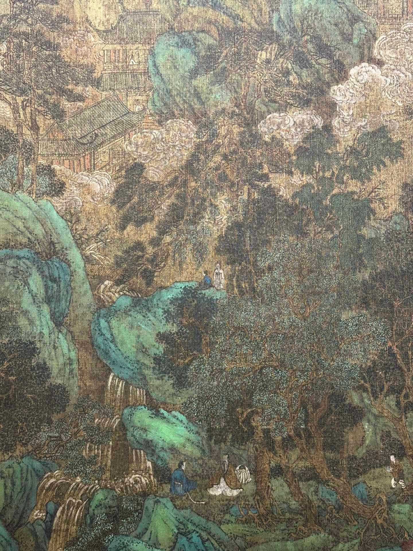 Chinese scroll painting Li Sixun