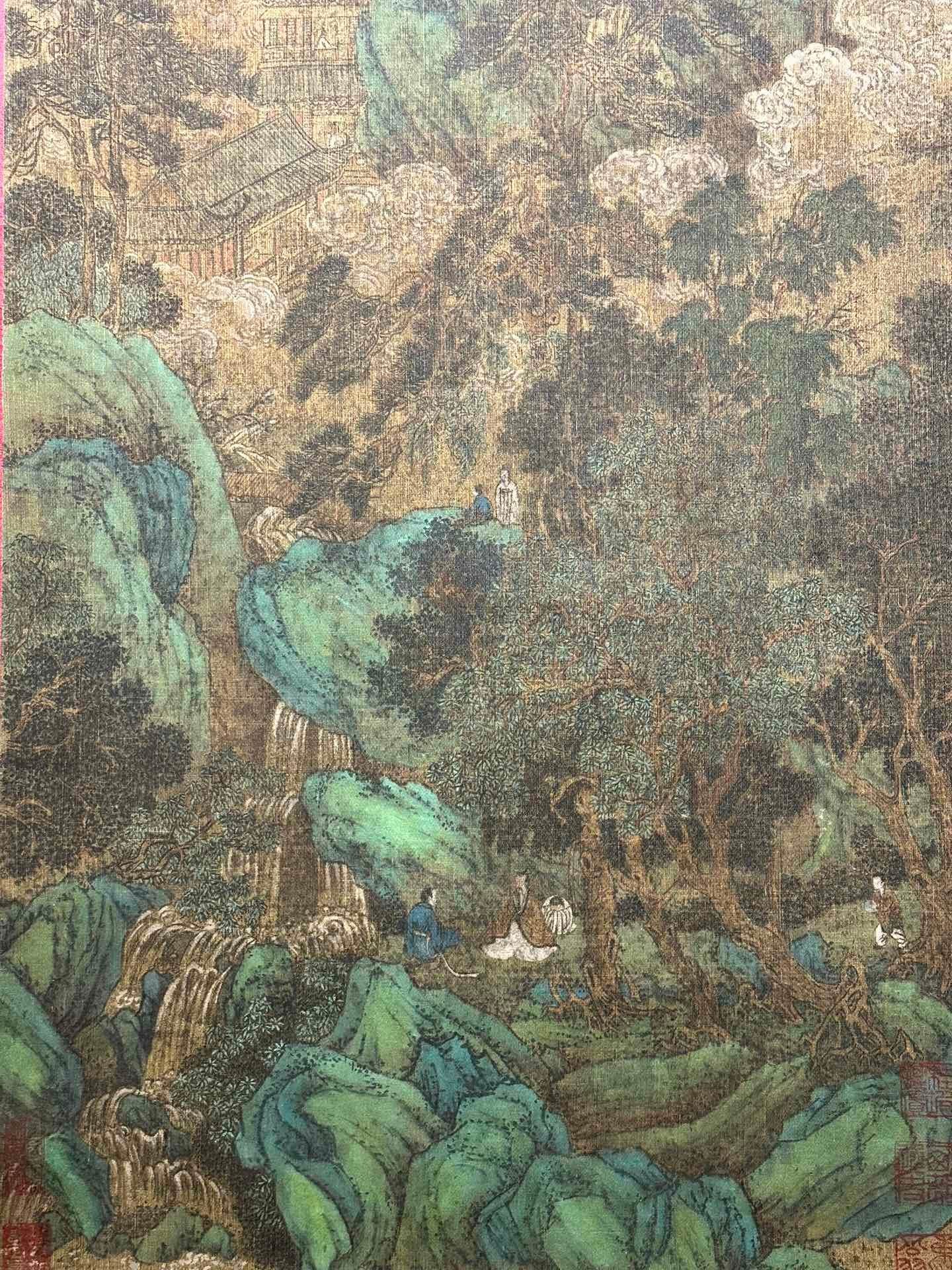 Chinese scroll painting Li Sixun