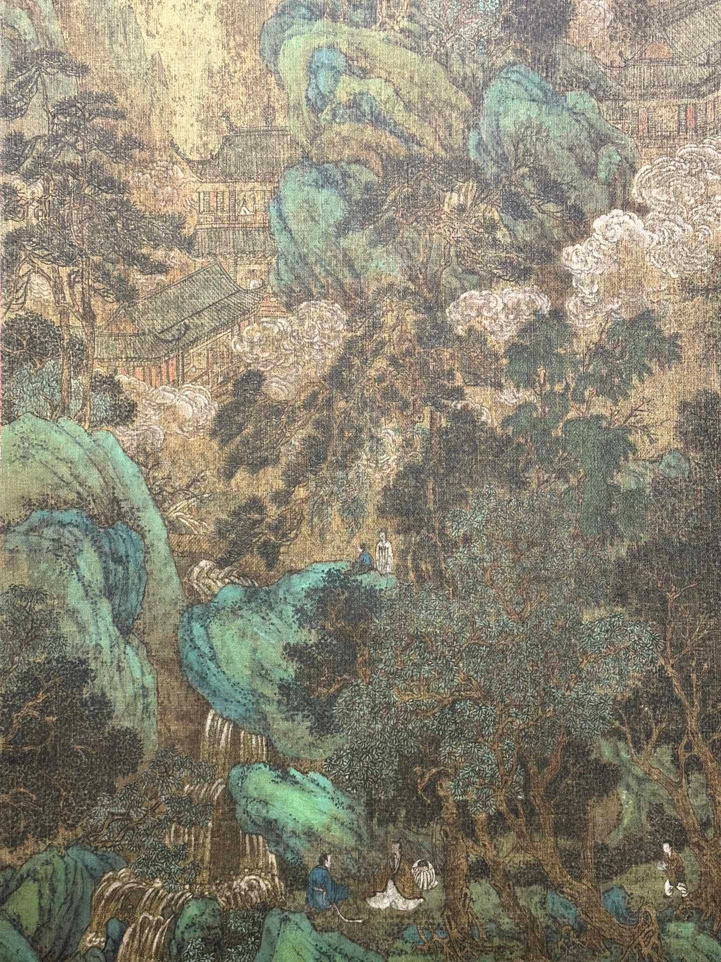 Chinese scroll painting Li Sixun