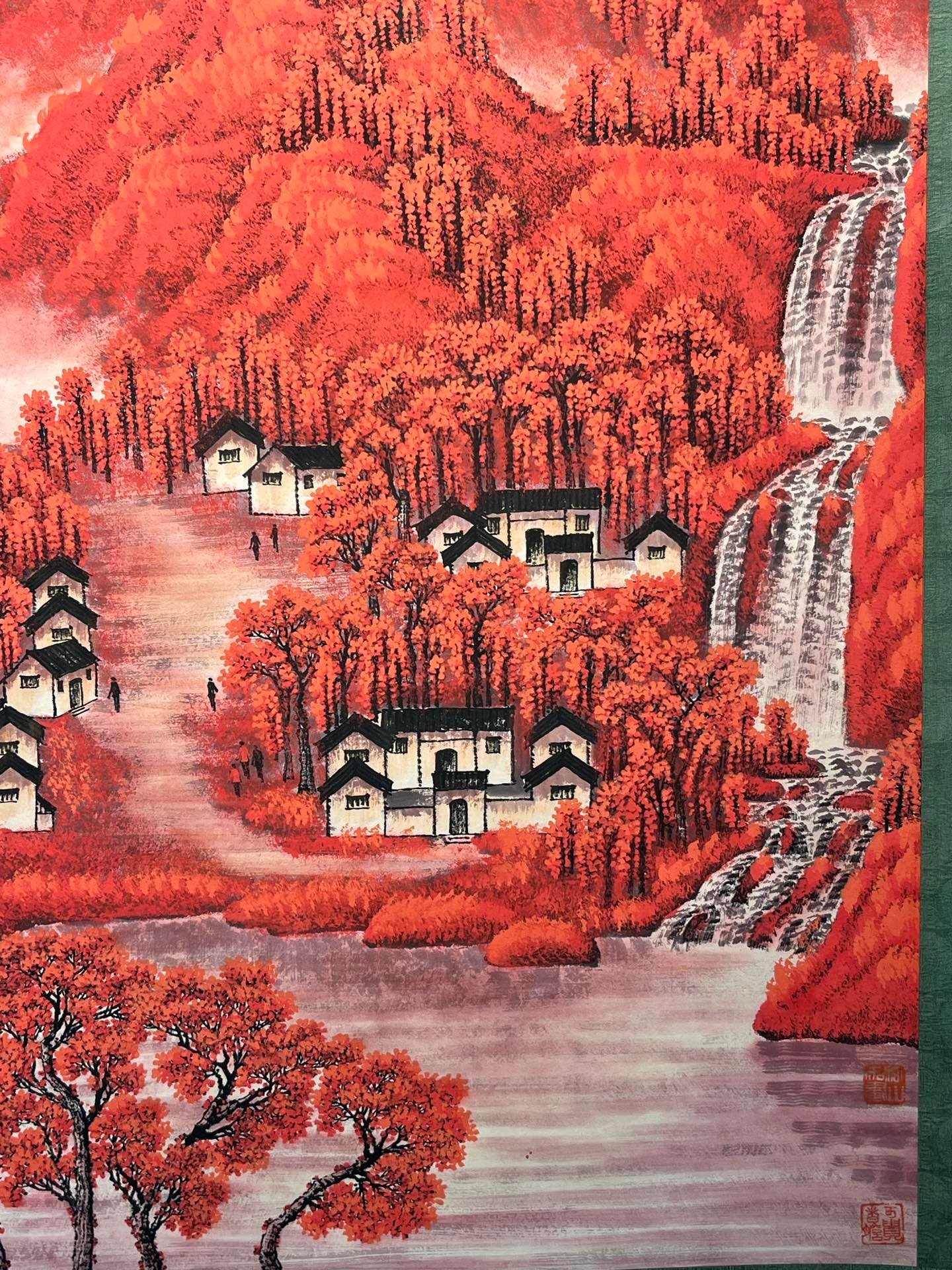 Chinese scroll painting Li Keran