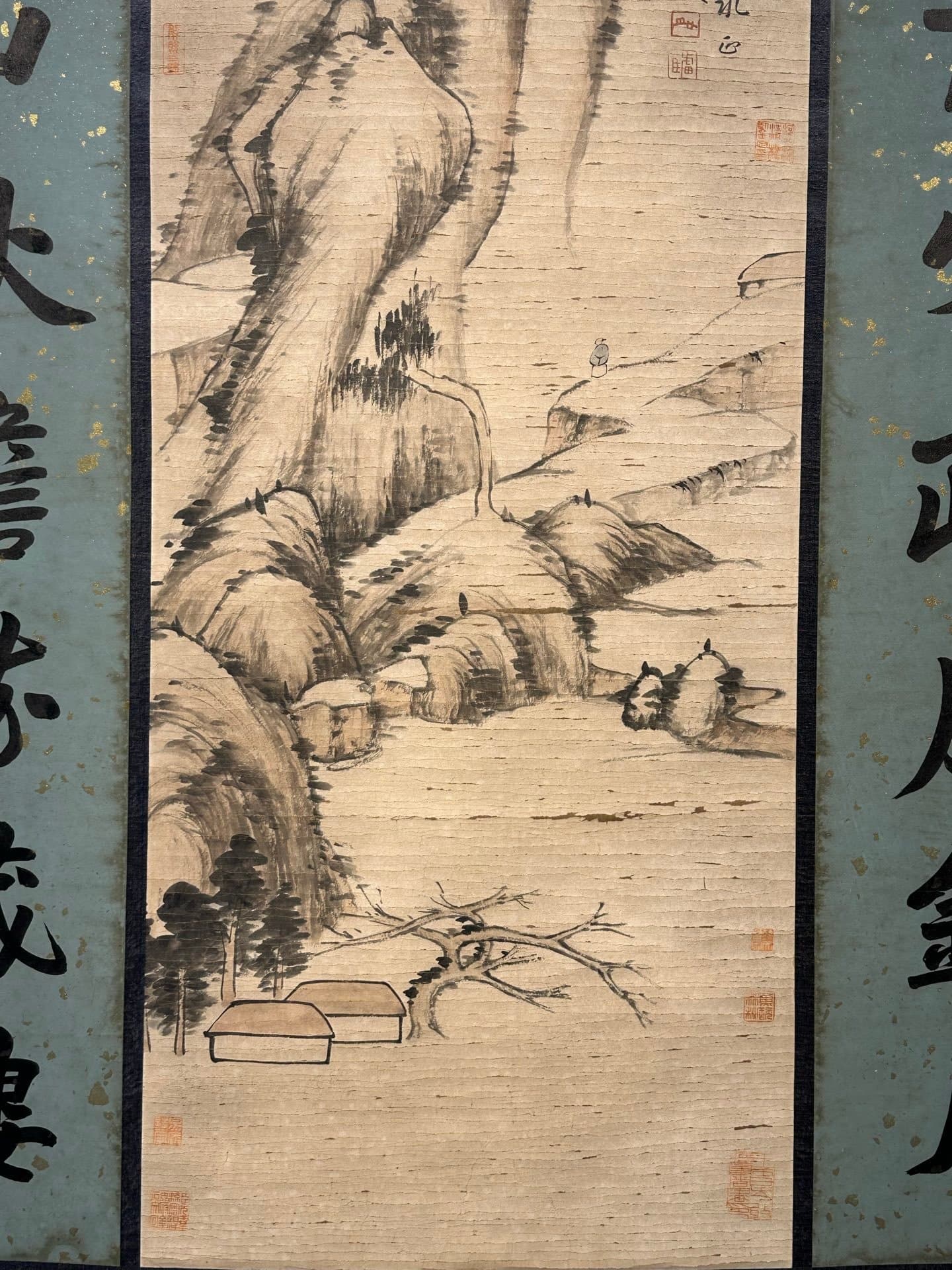 Chinese scroll painting Ba Da Shan Ren
