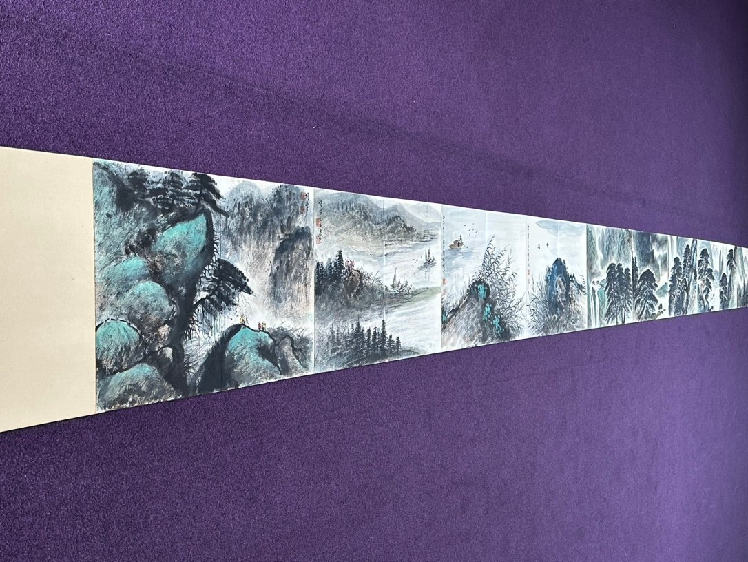 Chinese scroll painting Liu Haisu