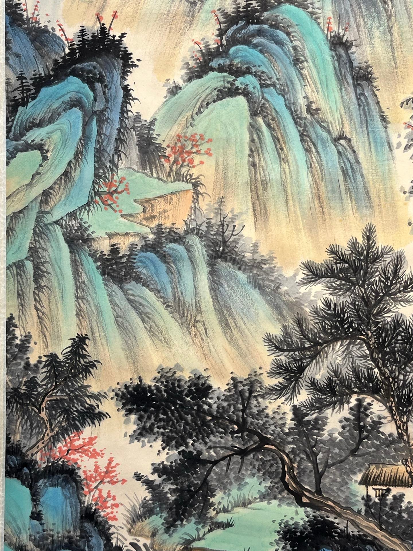 Chinese scroll painting Zhang Daqian