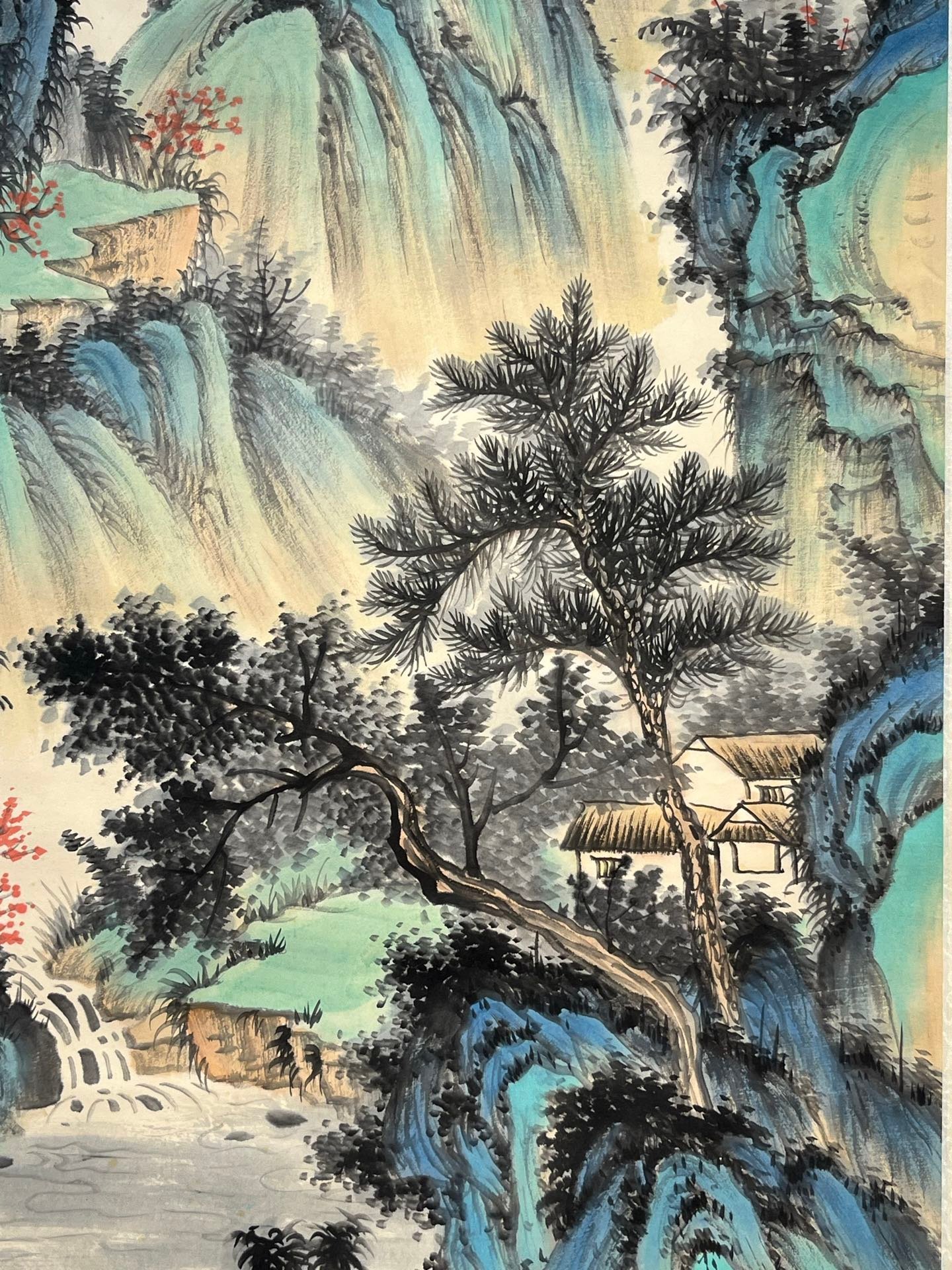 Chinese scroll painting Zhang Daqian