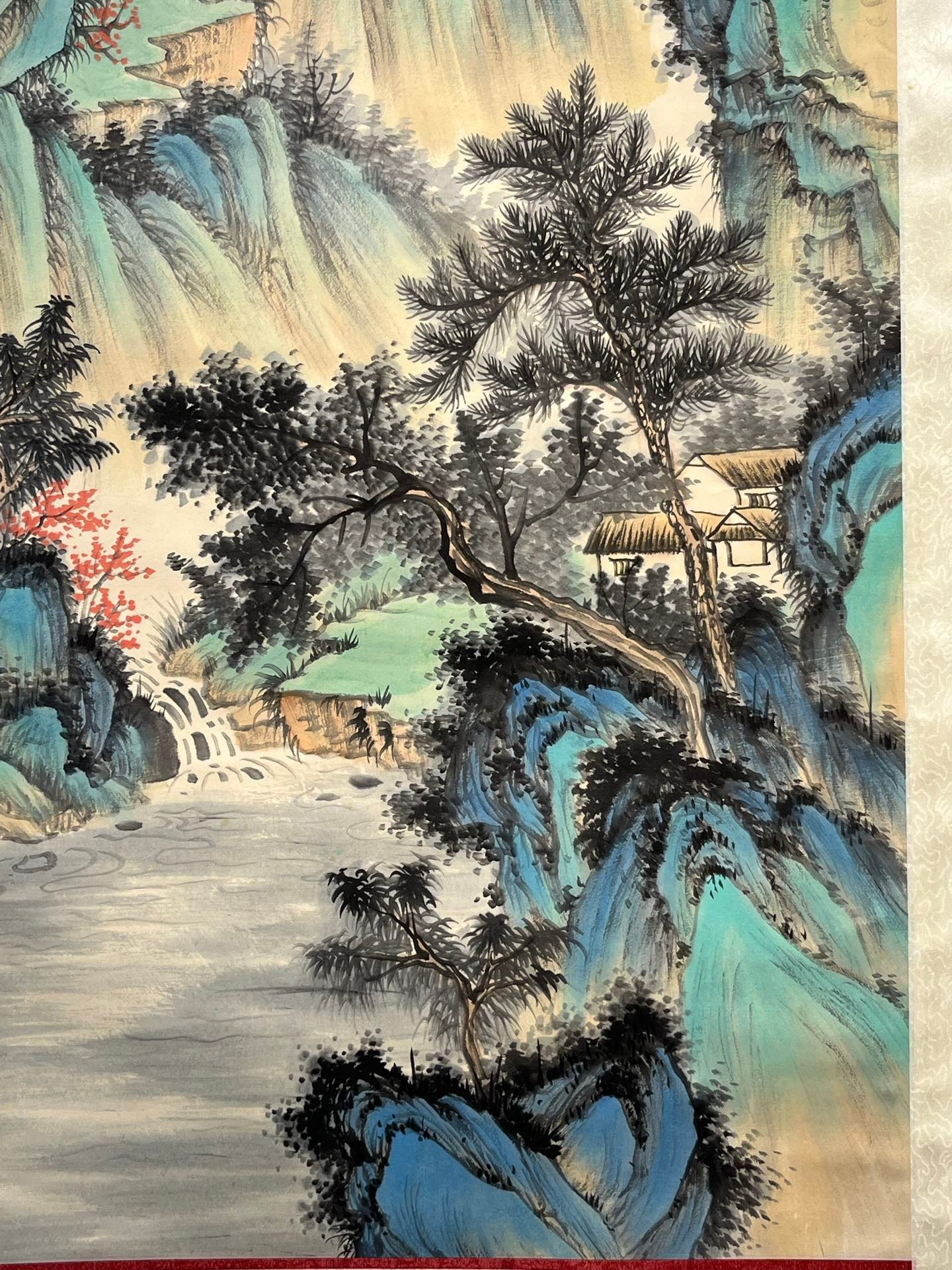 Chinese scroll painting Zhang Daqian