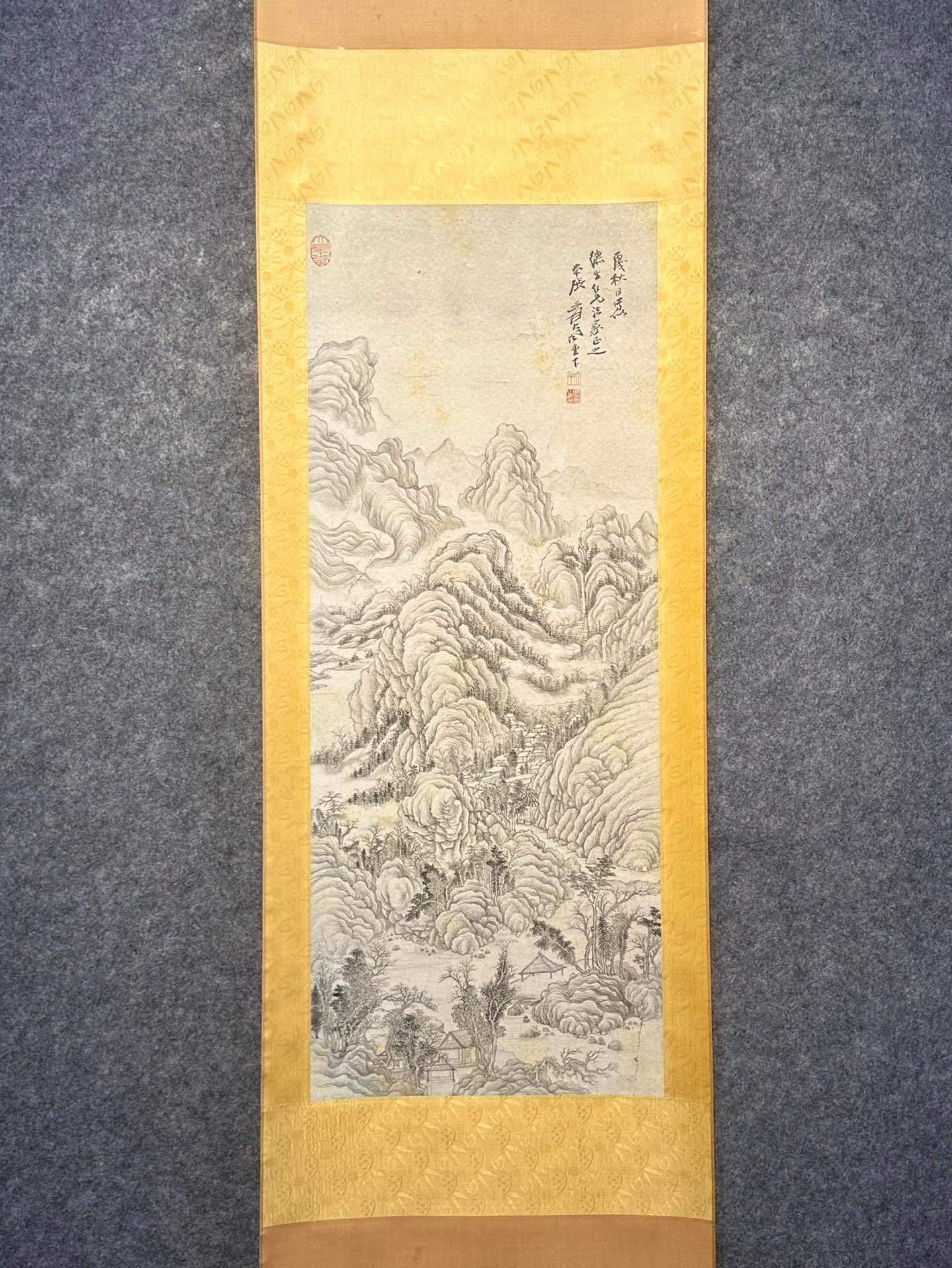 Chinese scroll painting Zhang Daqian