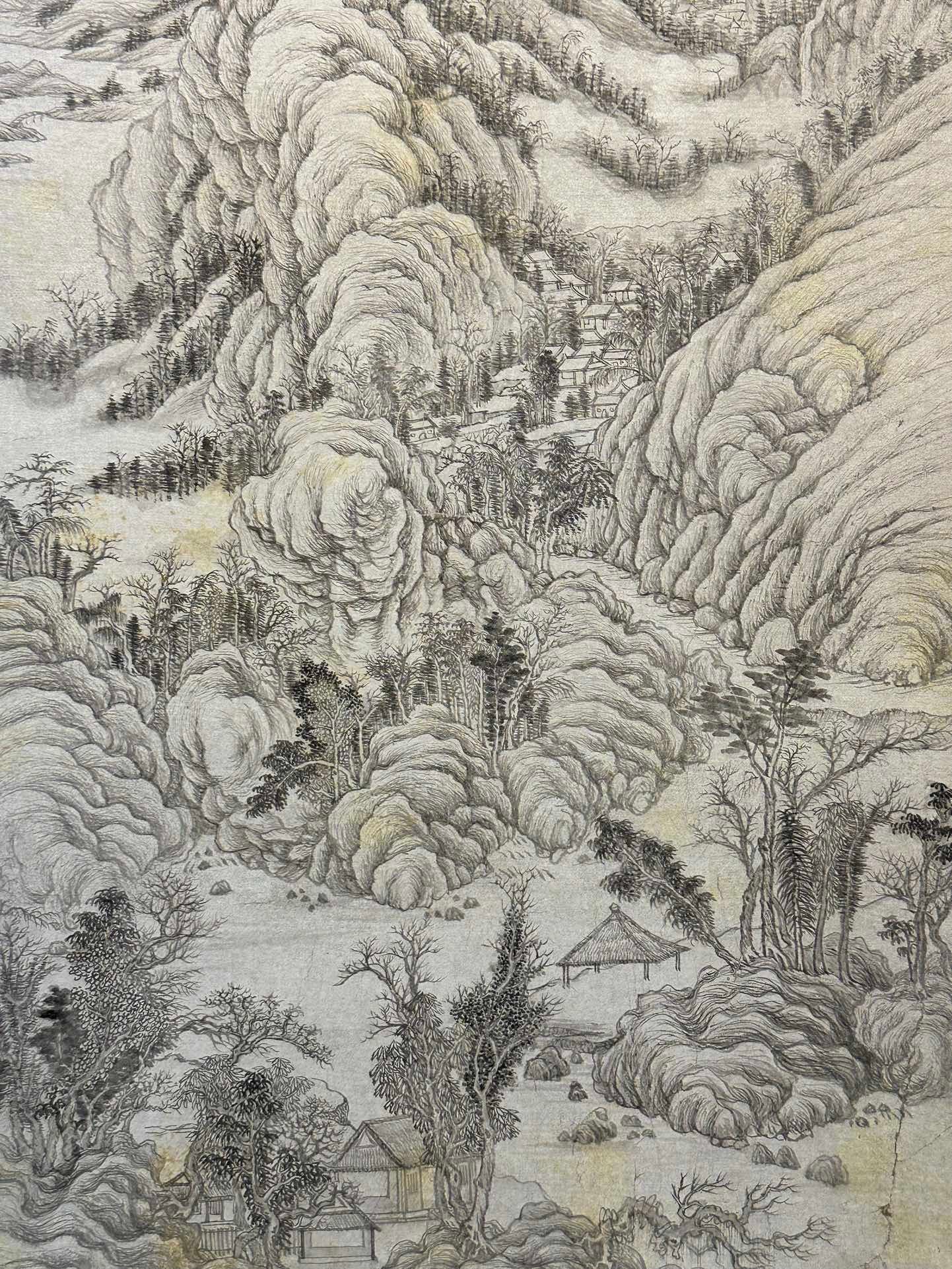 Chinese scroll painting Zhang Daqian