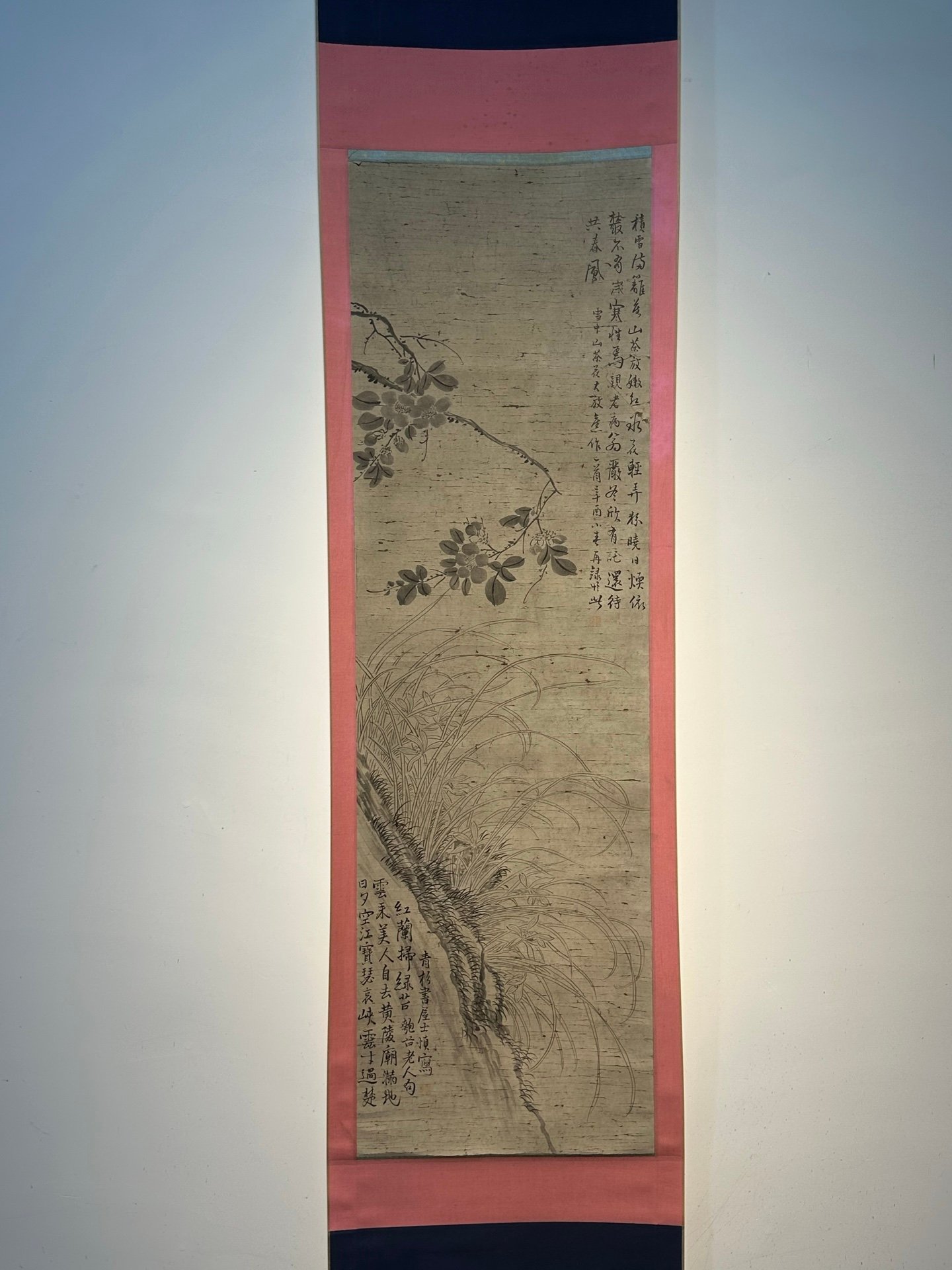 Chinese scroll painting Wang Shishen