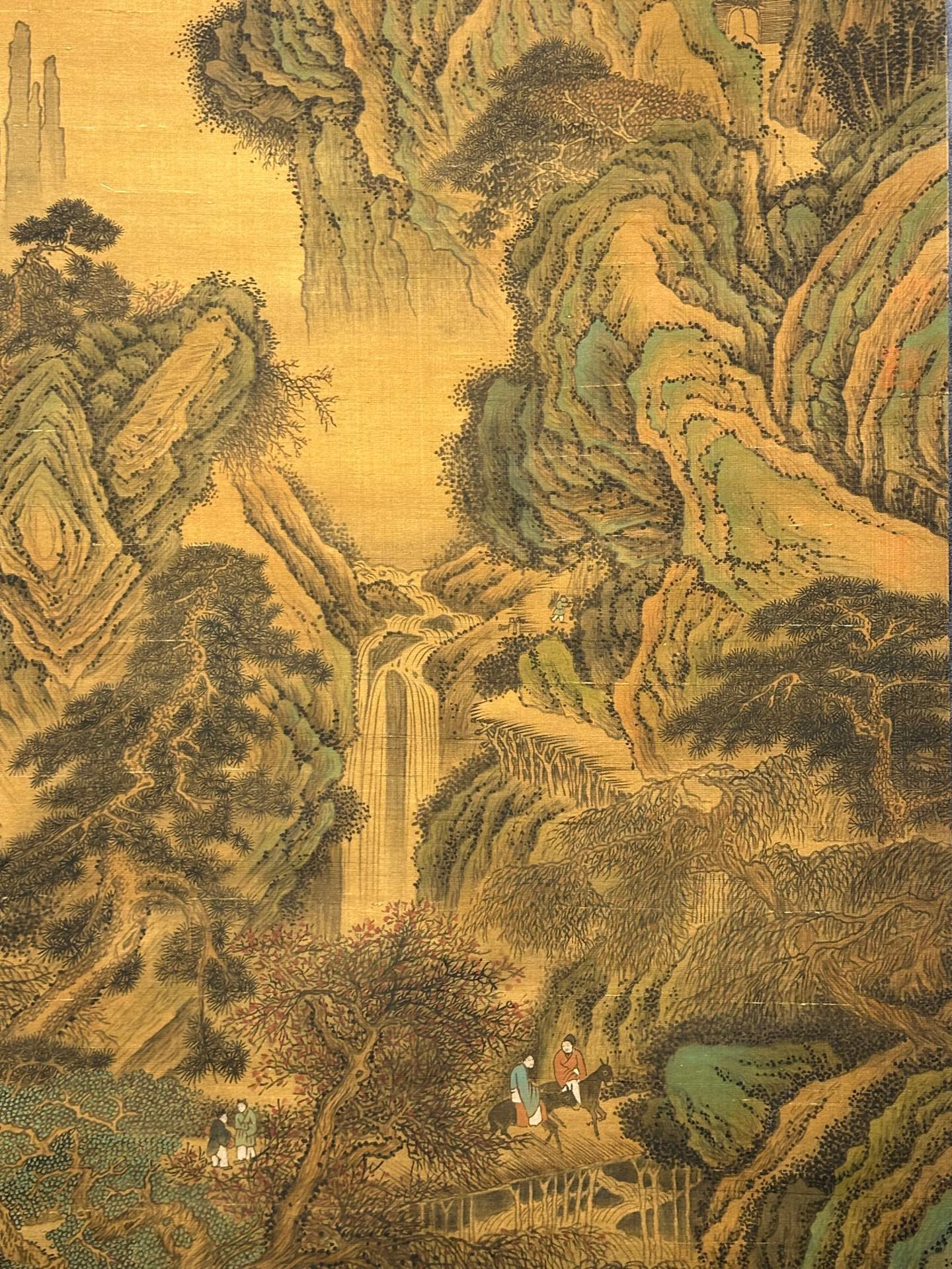 Chinese scroll painting Tang Taizong Li Shimin