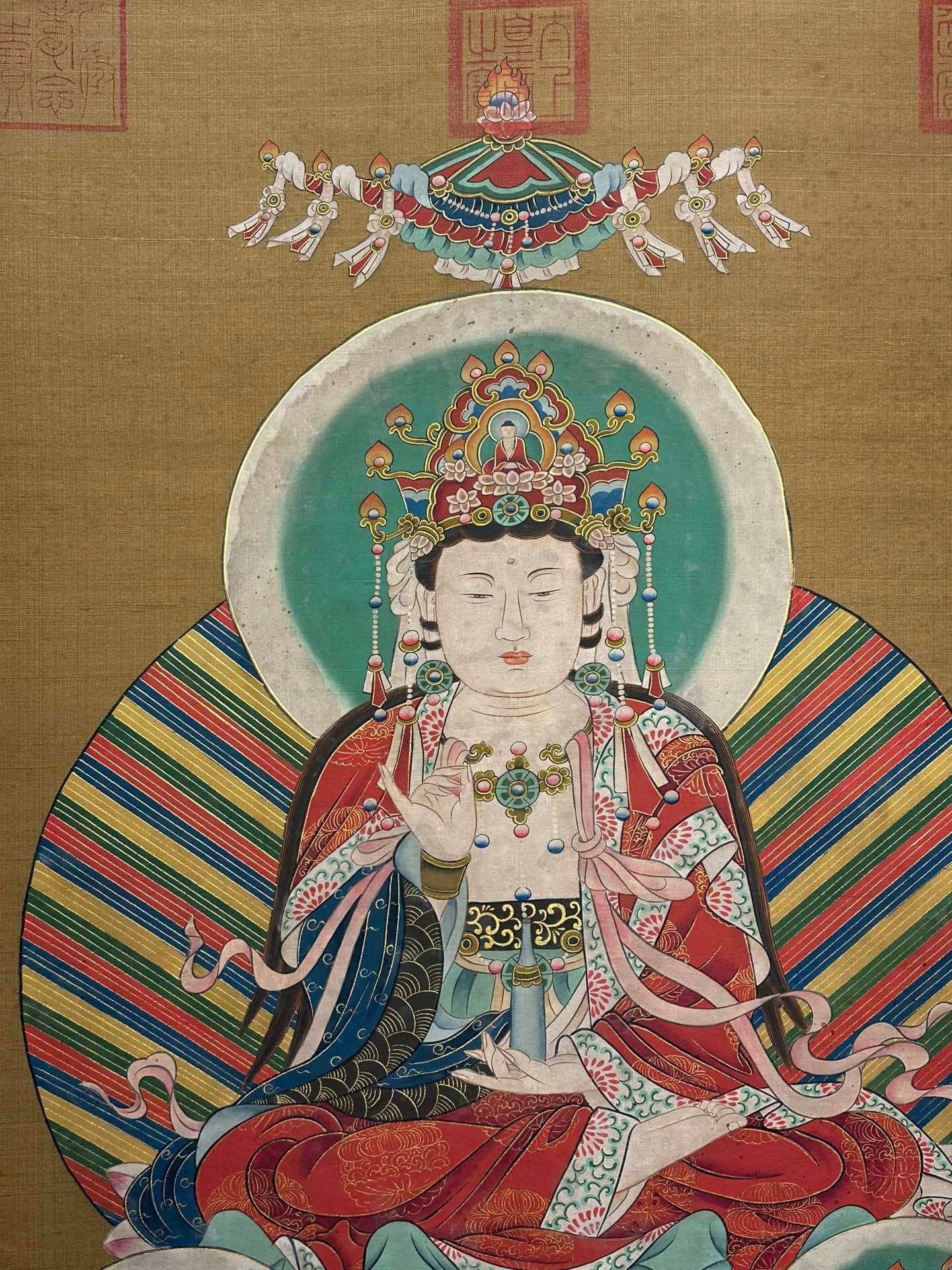 Chinese scroll painting Zhou Jichang