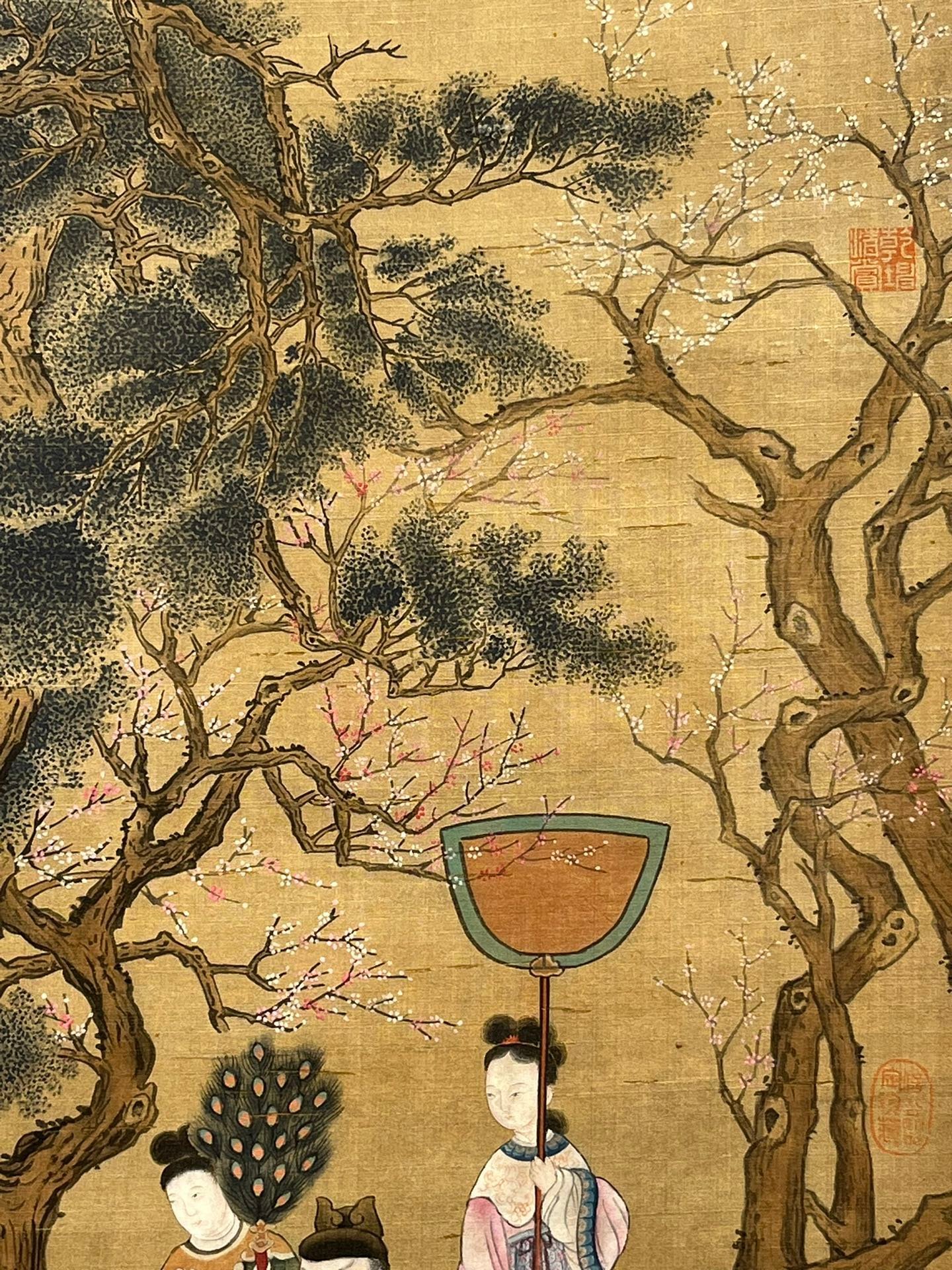 Chinese scroll painting Li Sixun