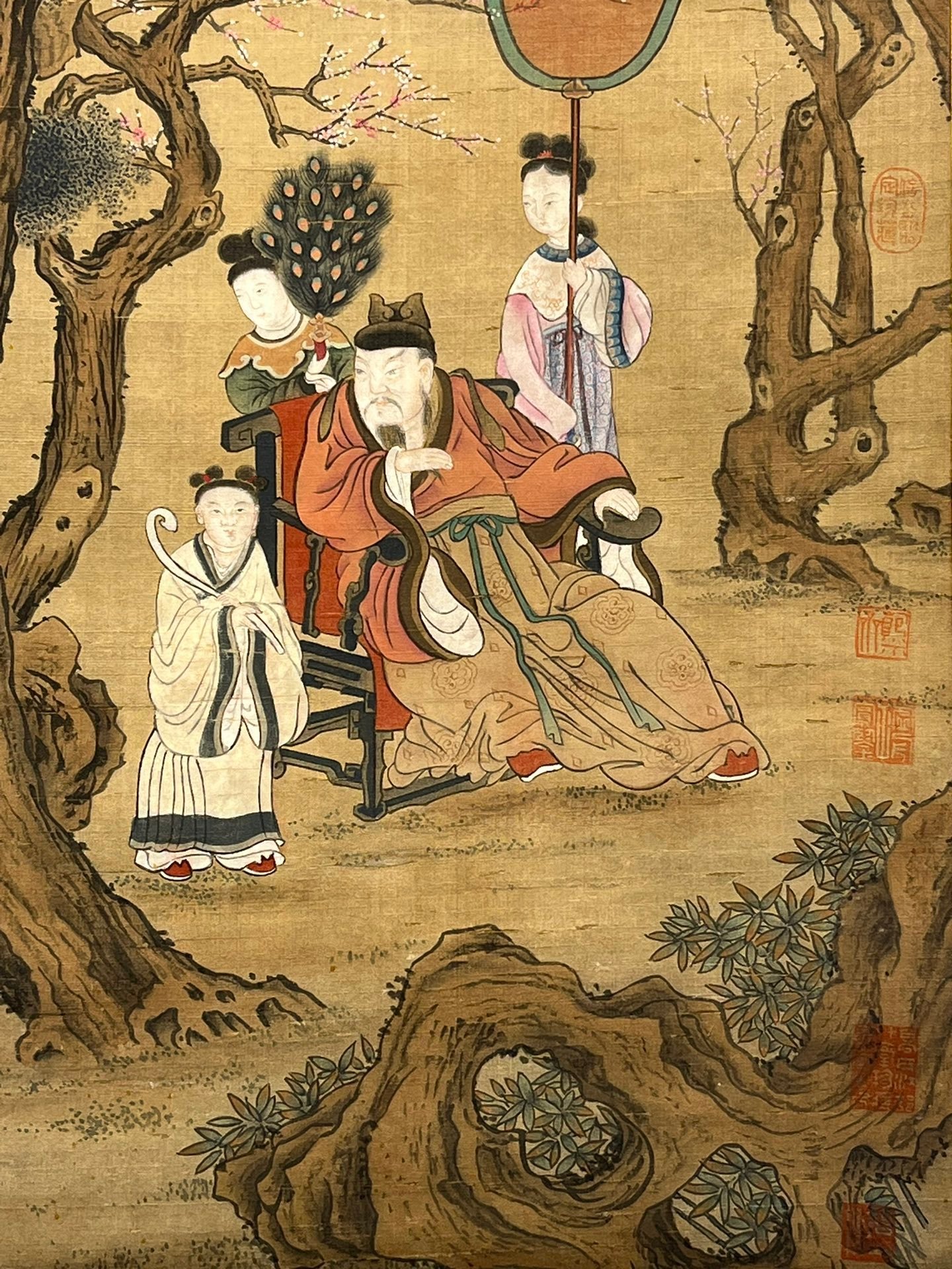 Chinese scroll painting Li Sixun