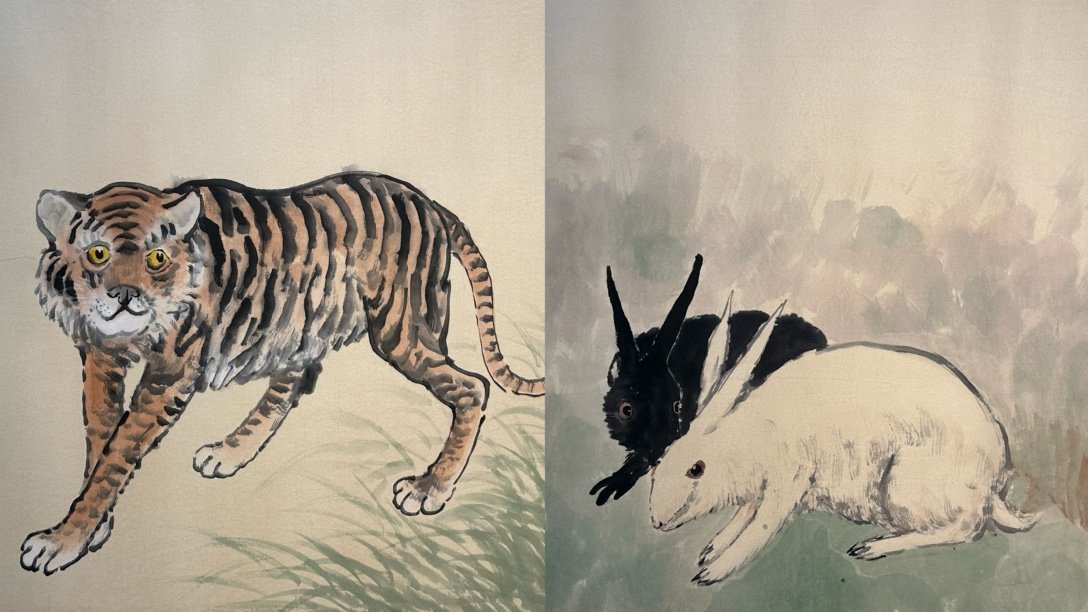 Chinese scroll painting Xu Beihong