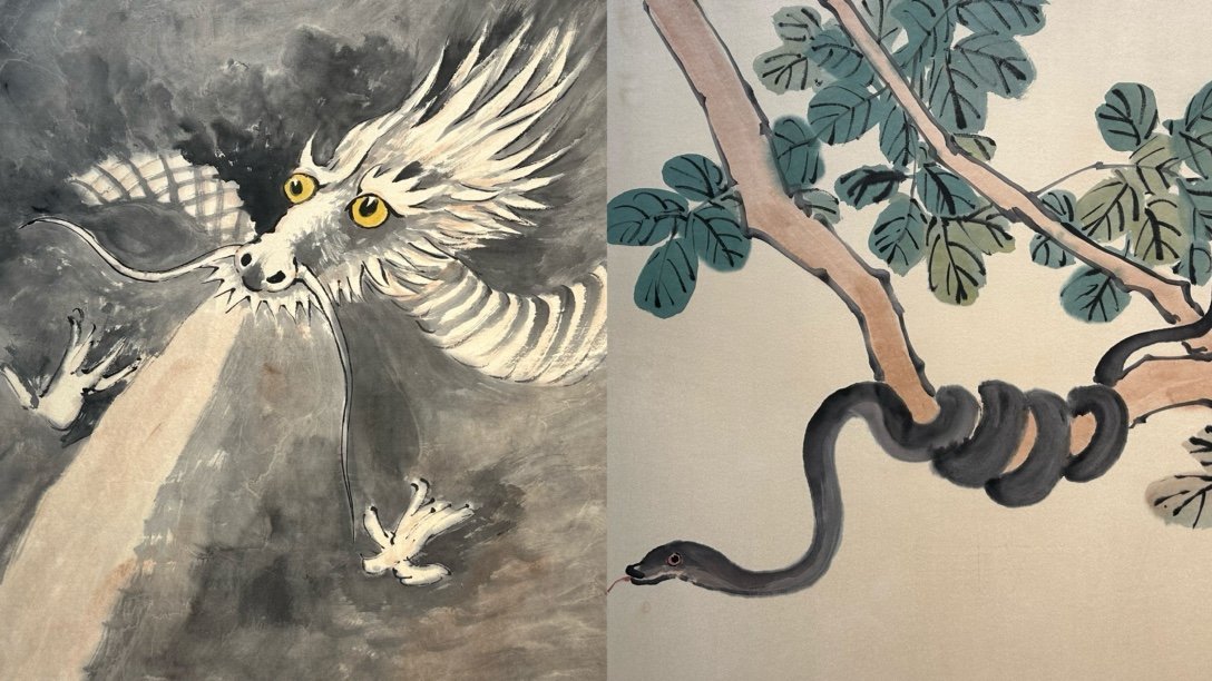 Chinese scroll painting Xu Beihong