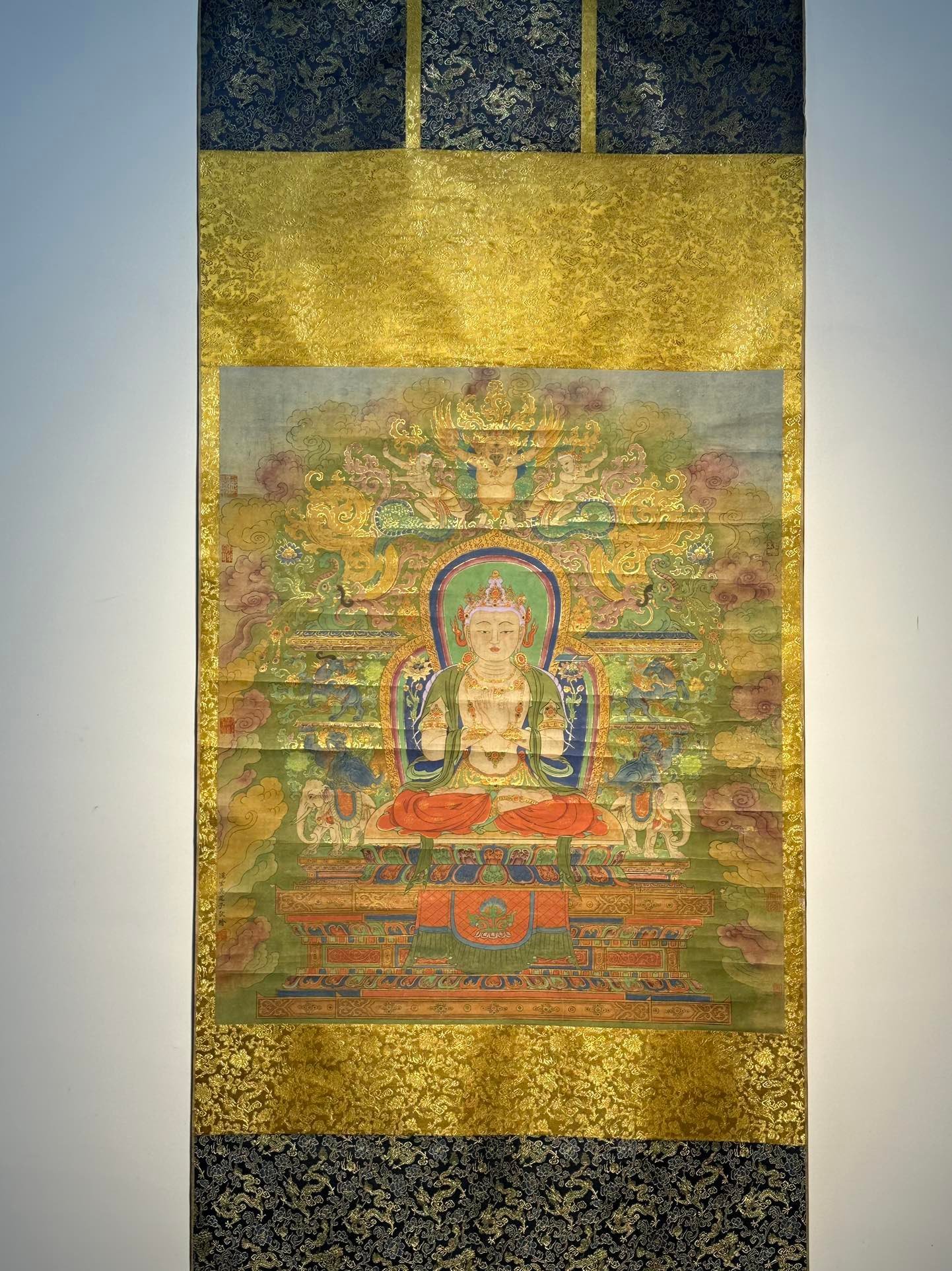 Chinese scroll painting Wu Daozi