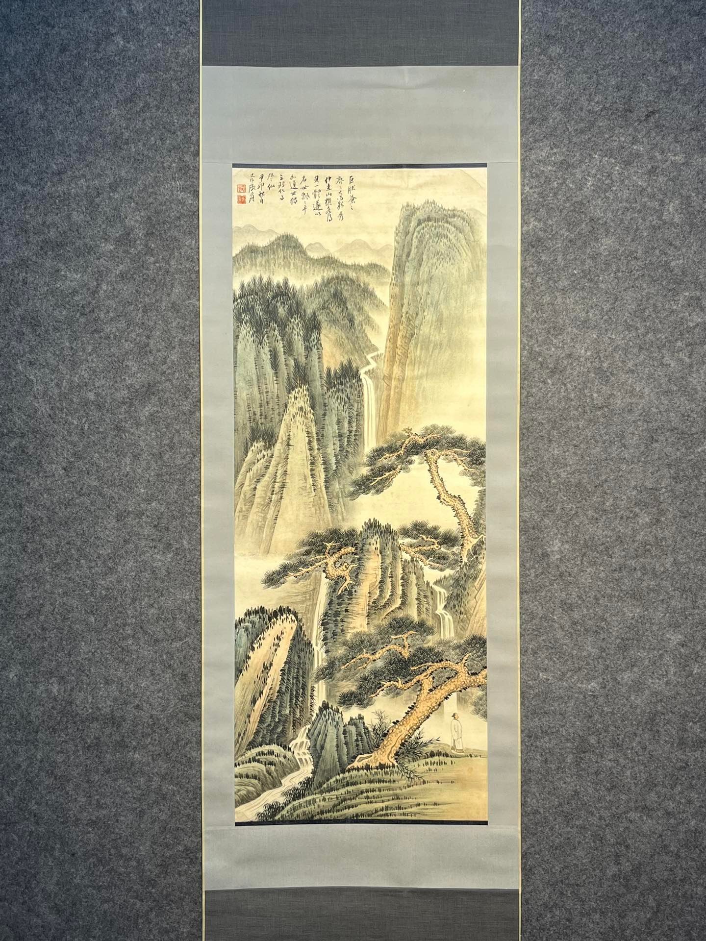Chinese scroll painting Zhang Daqian