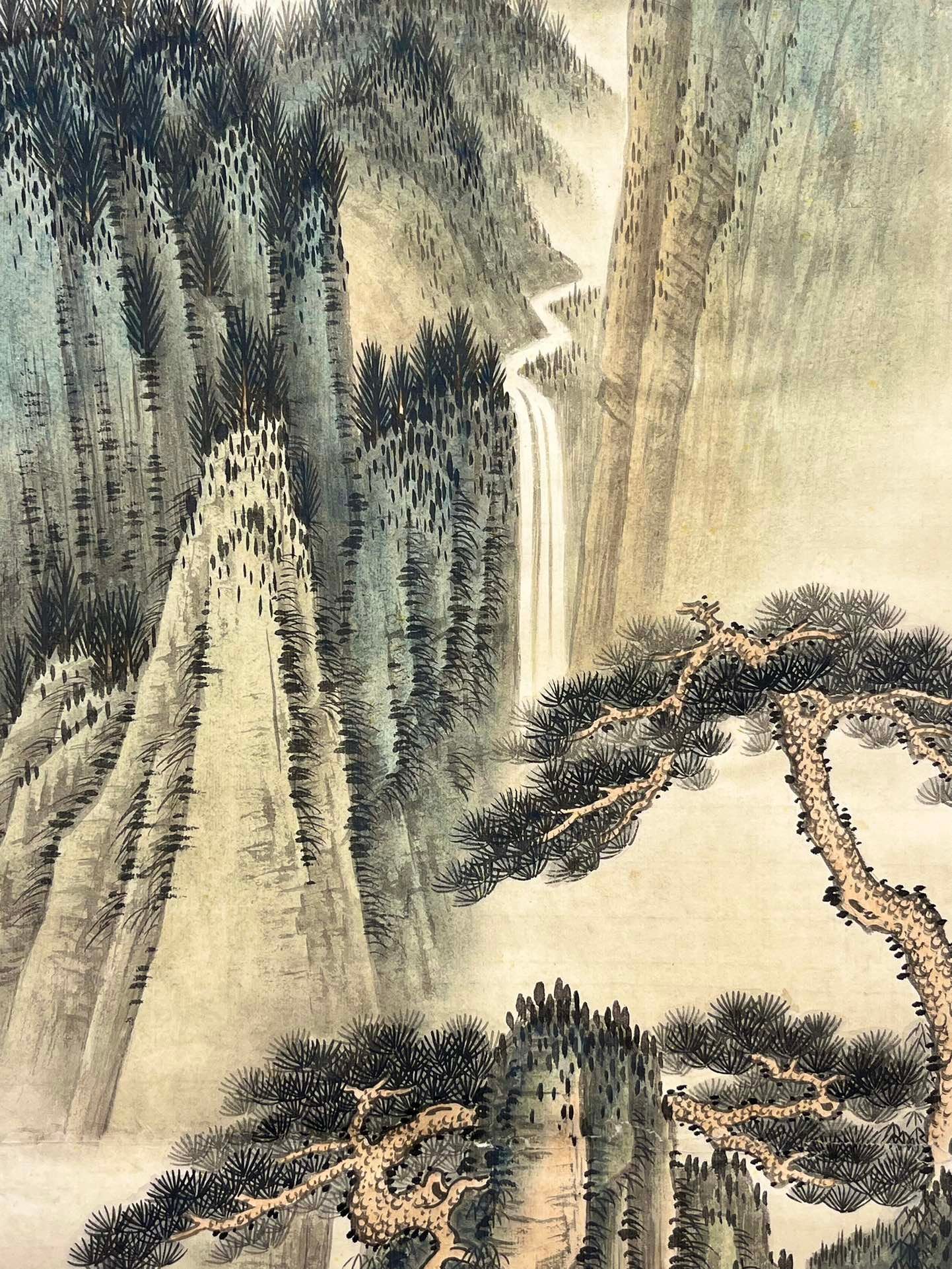 Chinese scroll painting Zhang Daqian