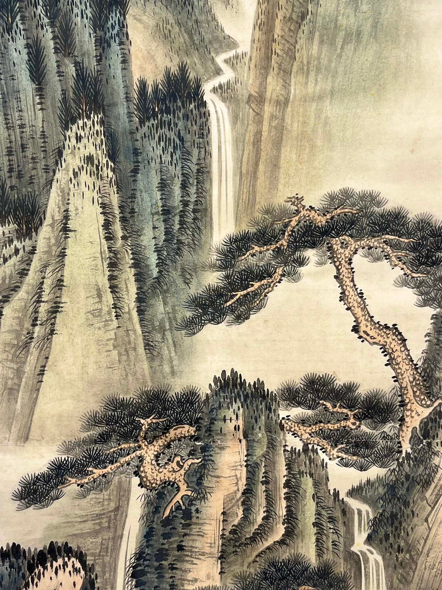 Chinese scroll painting Zhang Daqian
