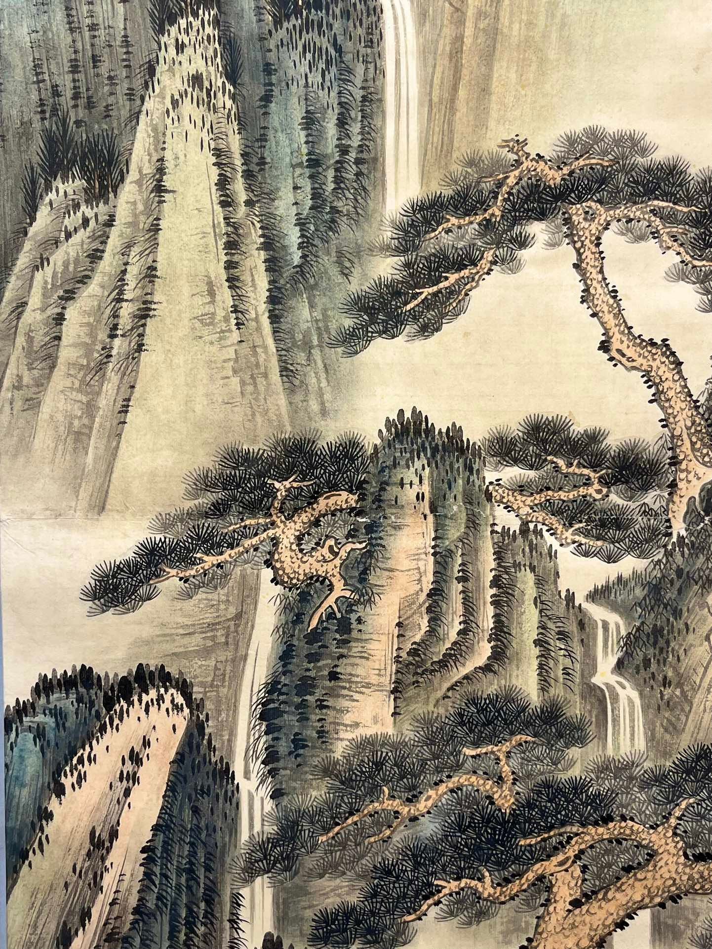 Chinese scroll painting Zhang Daqian