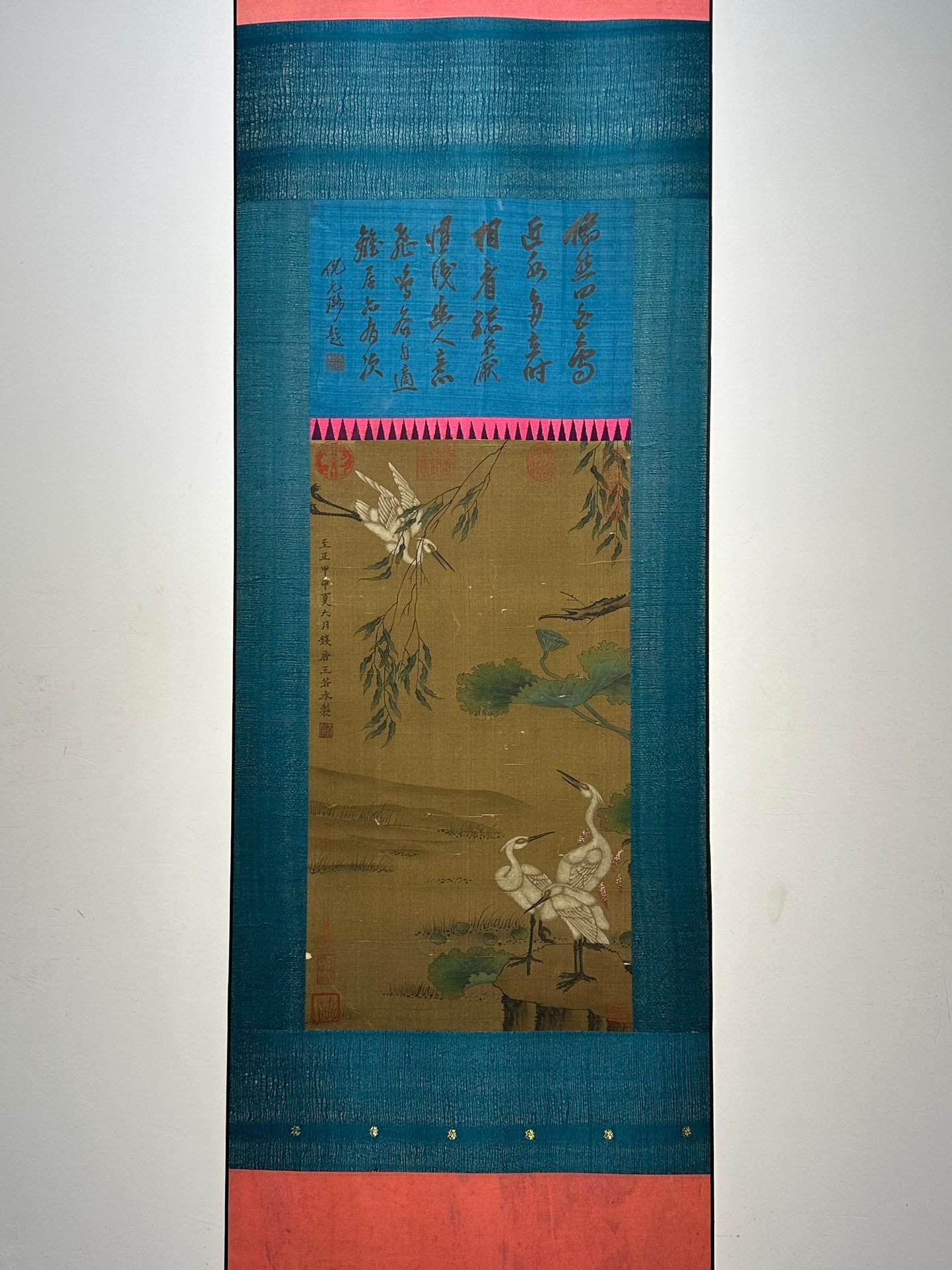 Chinese scroll painting Wang Ruoshui