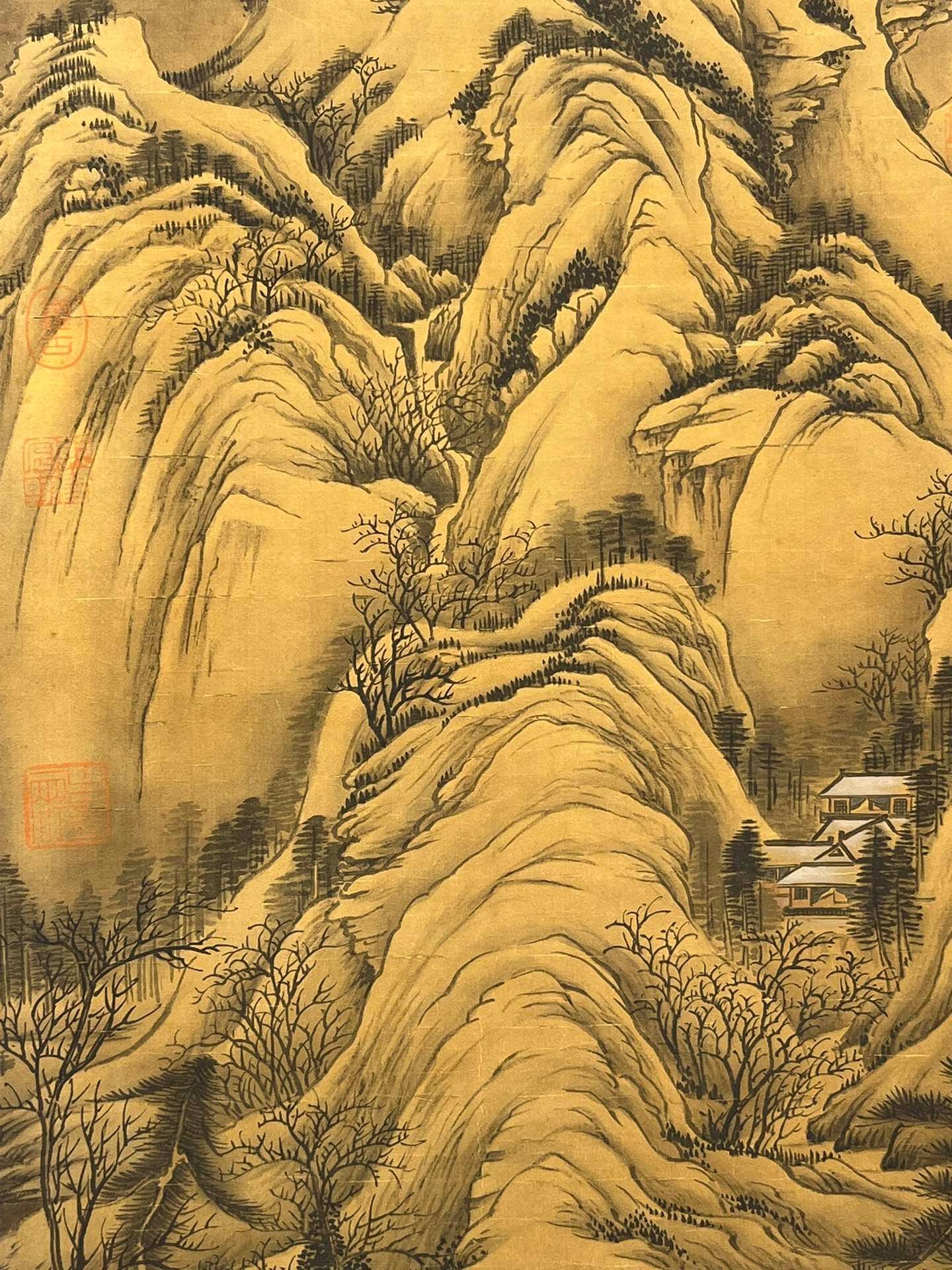 Chinese scroll painting Dong Yuan