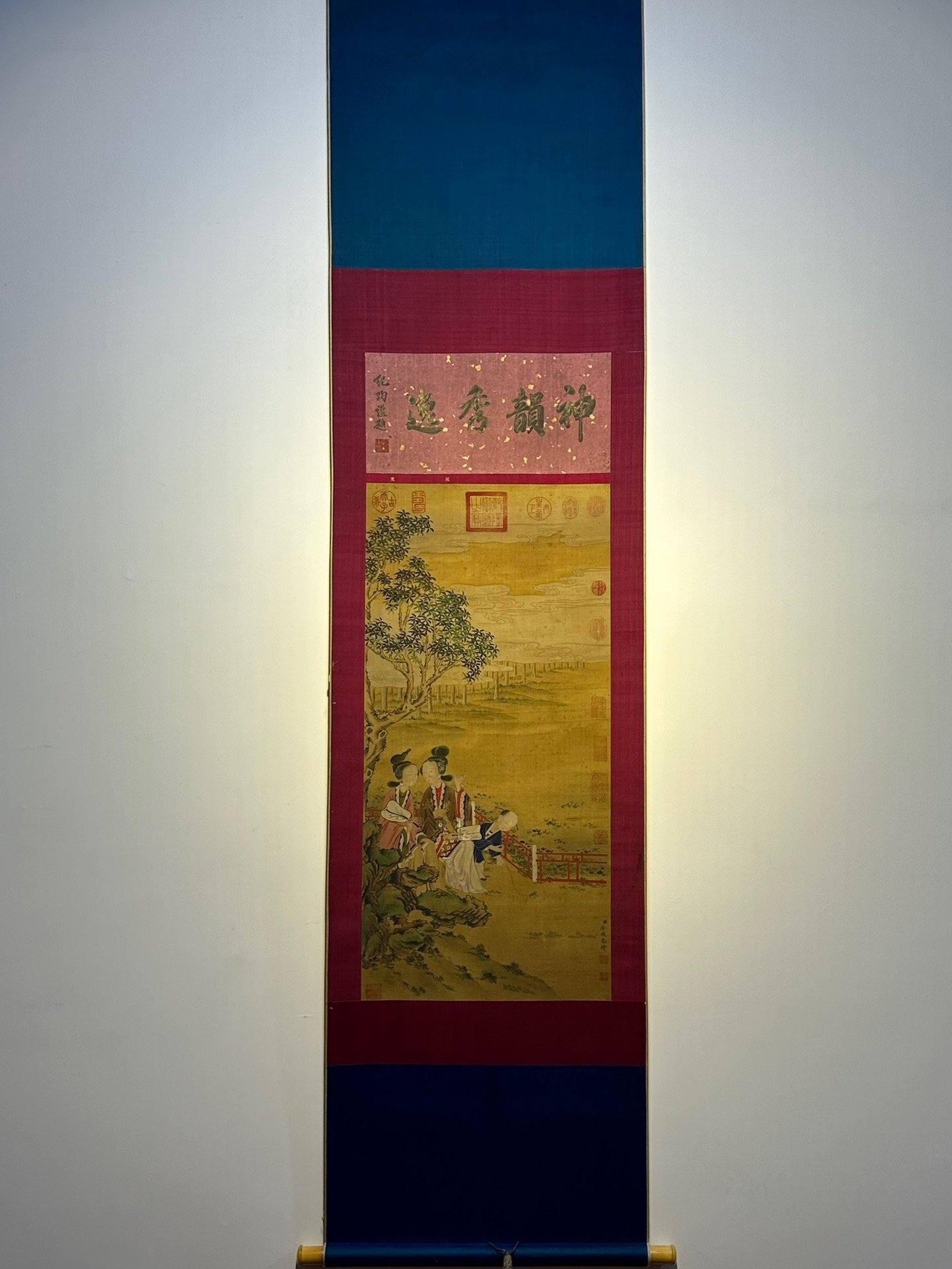 Chinese scroll painting Leng Mei
