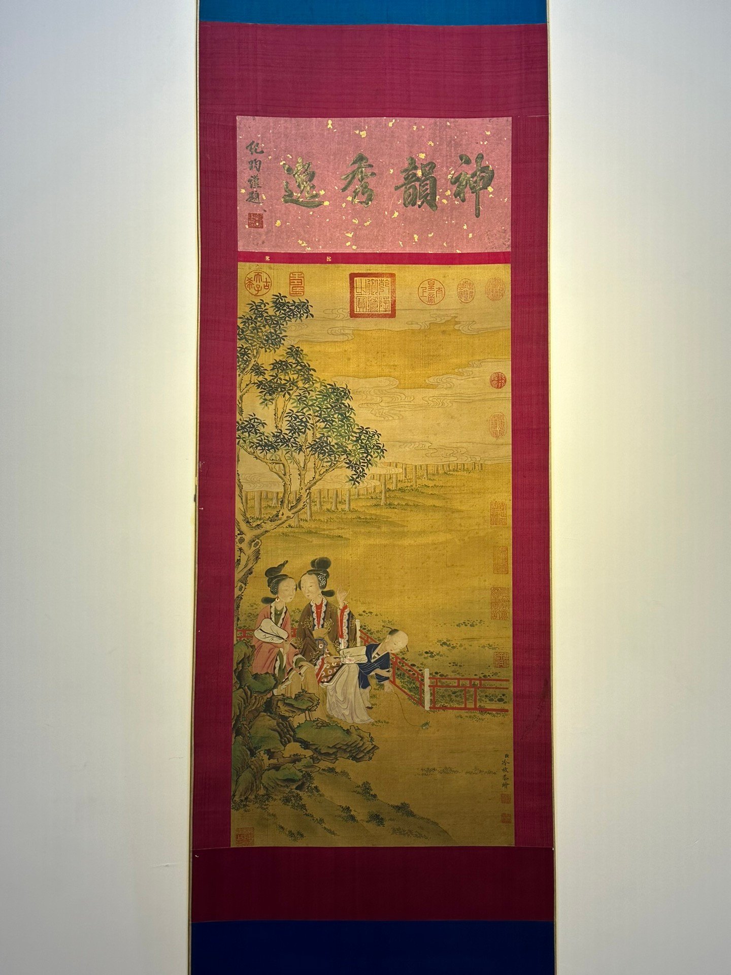 Chinese scroll painting Leng Mei