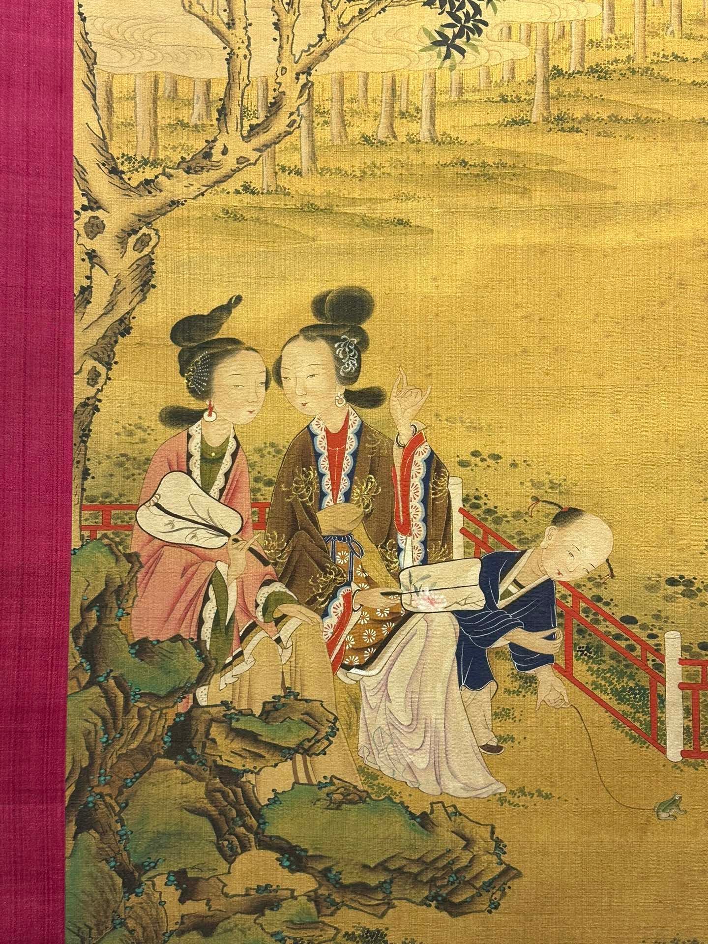 Chinese scroll painting Leng Mei