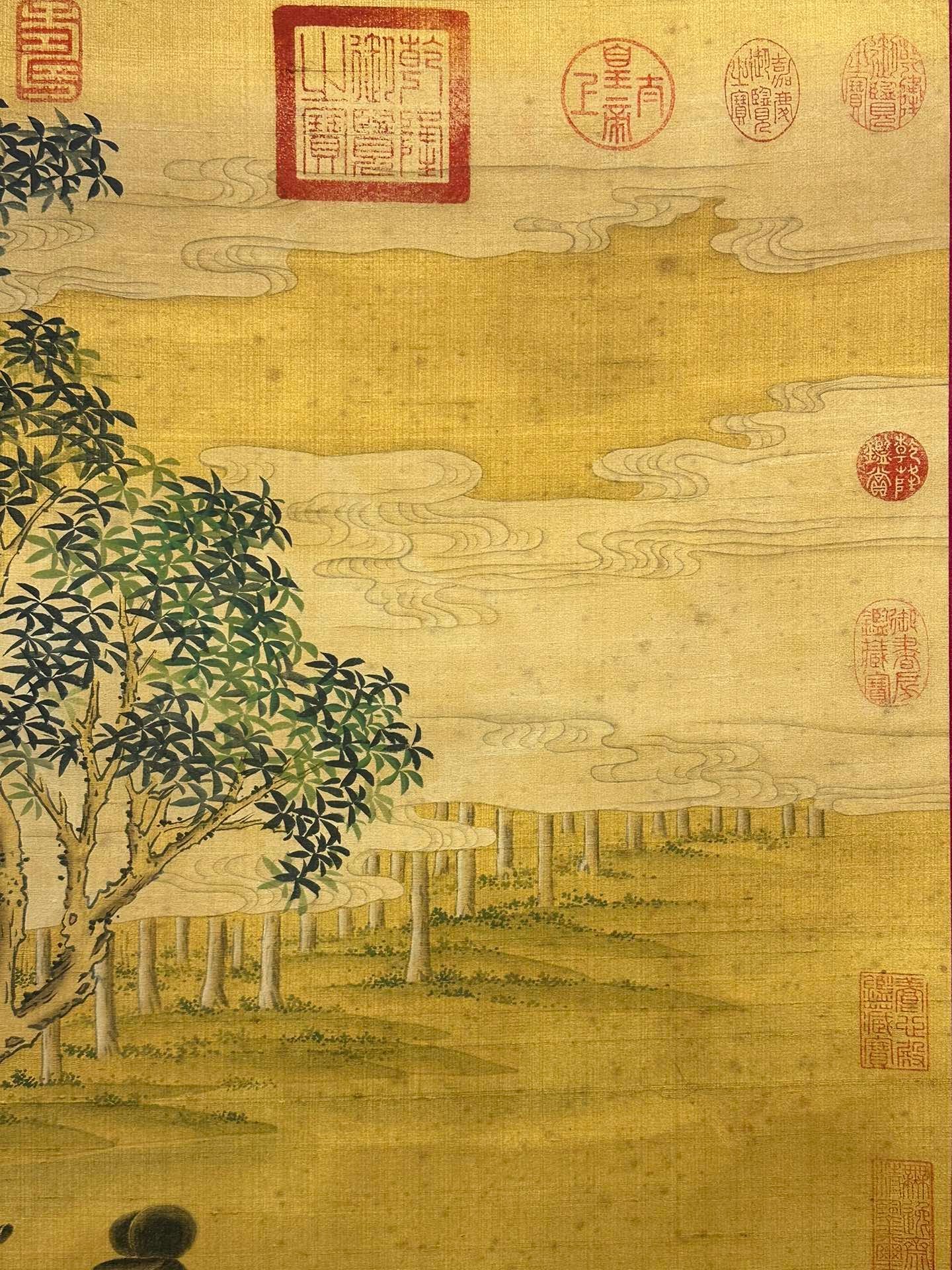 Chinese scroll painting Leng Mei