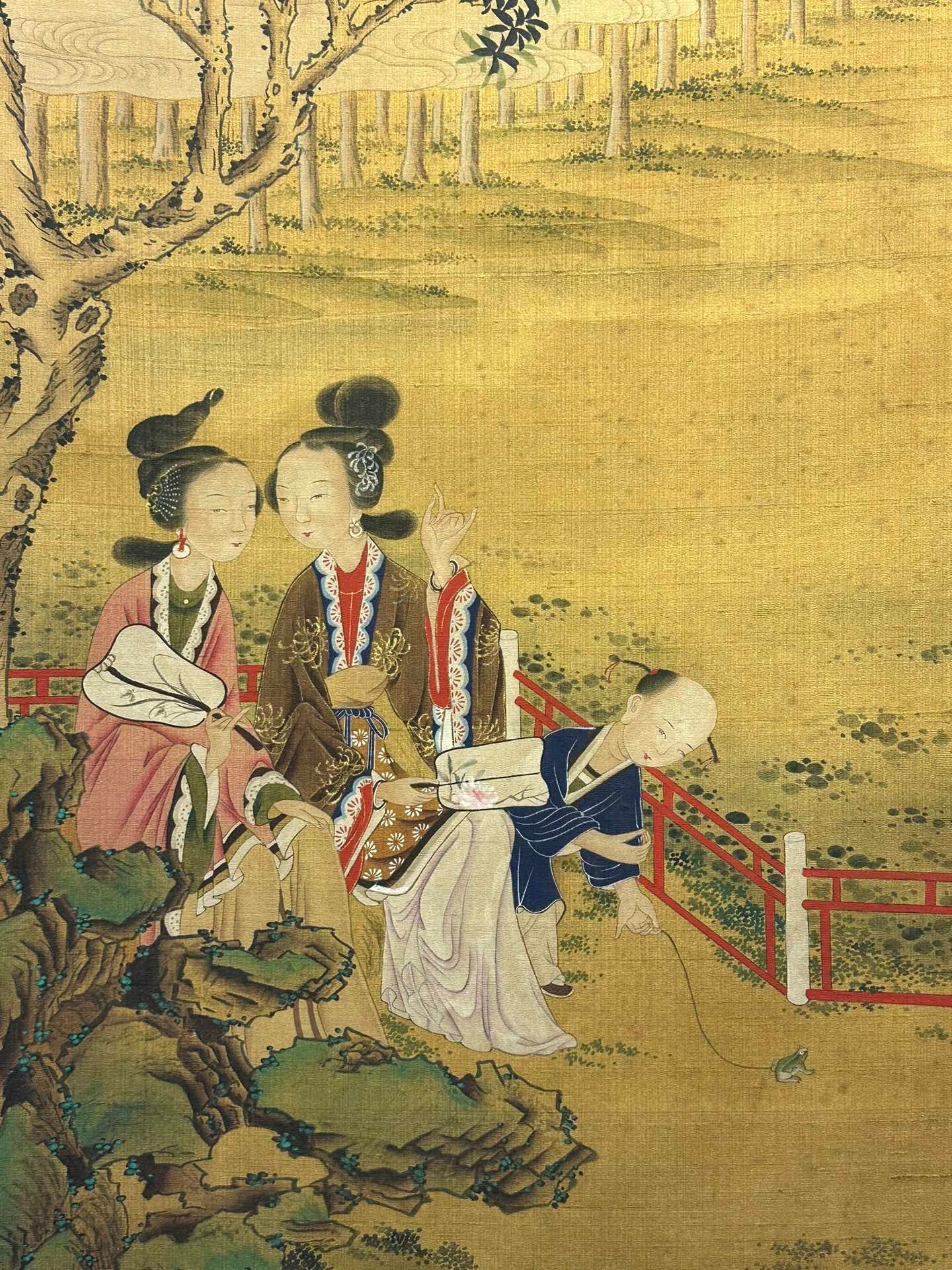 Chinese scroll painting Leng Mei