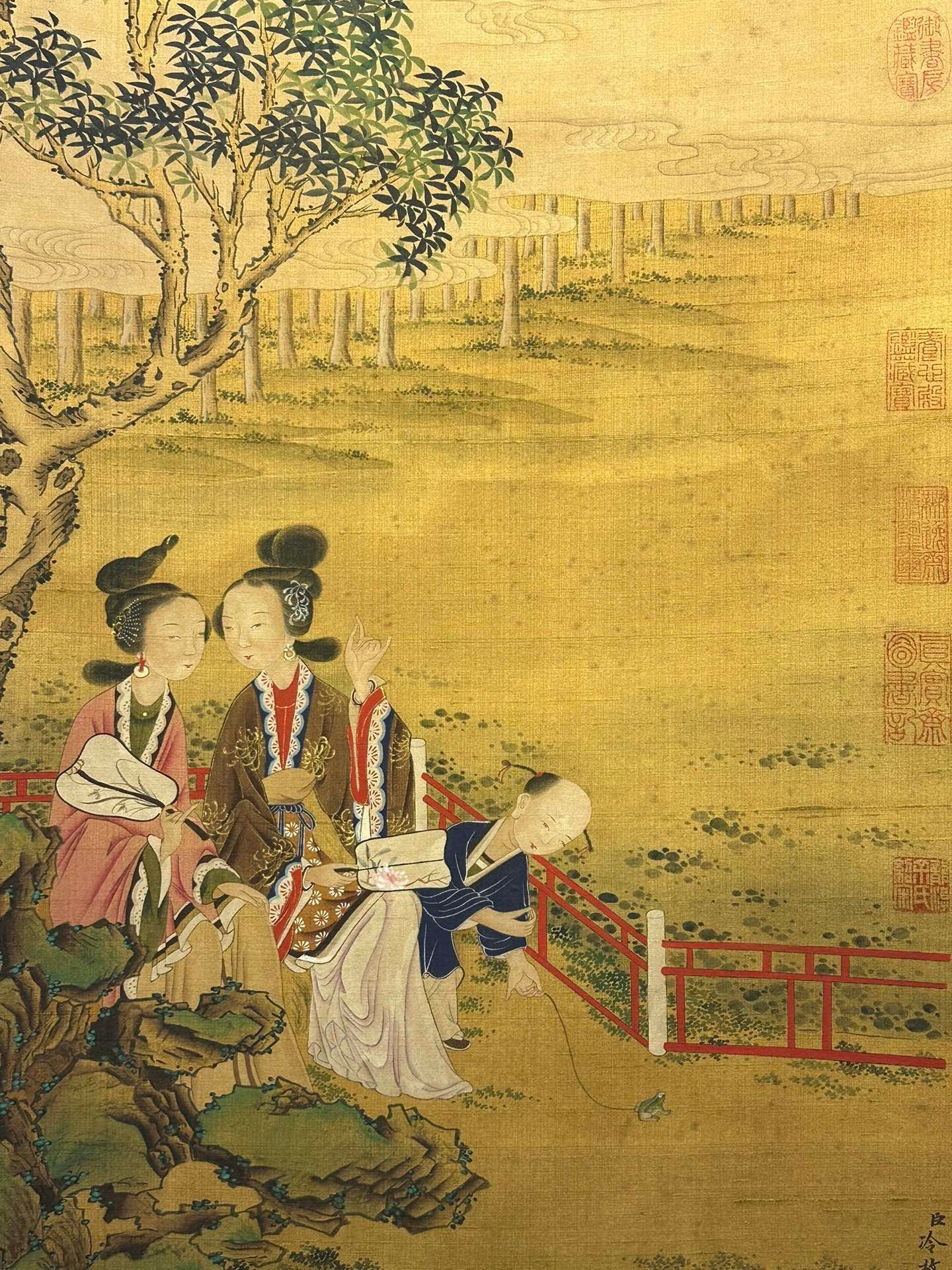 Chinese scroll painting Leng Mei